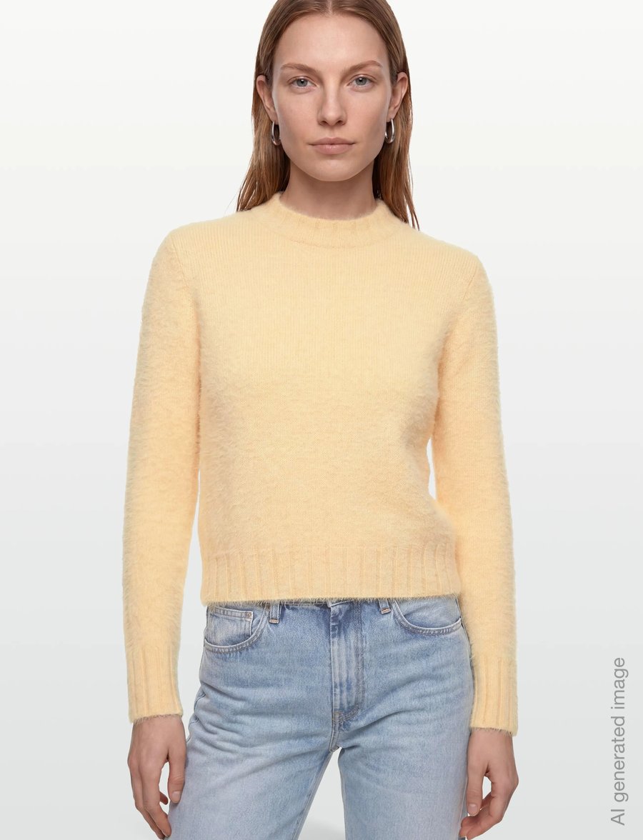 NEUW - KATE KNIT BUTTER - pullover - yellow - 3