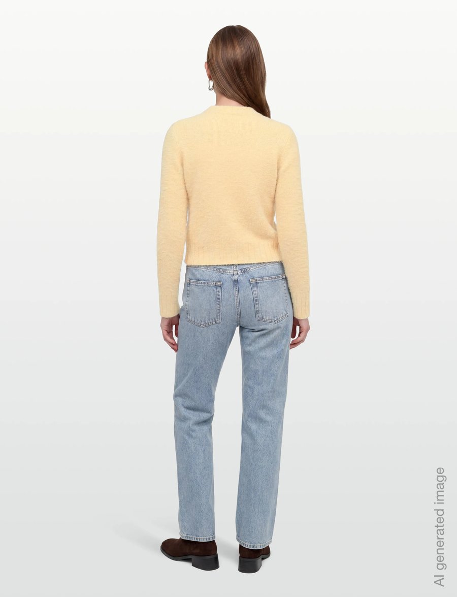 NEUW - KATE KNIT BUTTER - pullover - yellow - 4