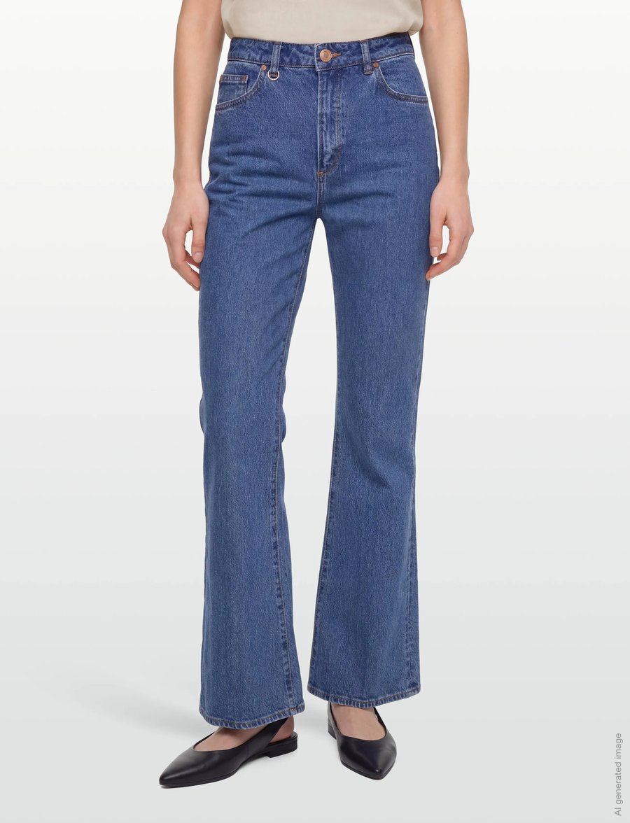 NEUW - DEBBIE BOOTCUT BOSTON INDIGOBOSTON INDIGO - flared jeans - blue - 3