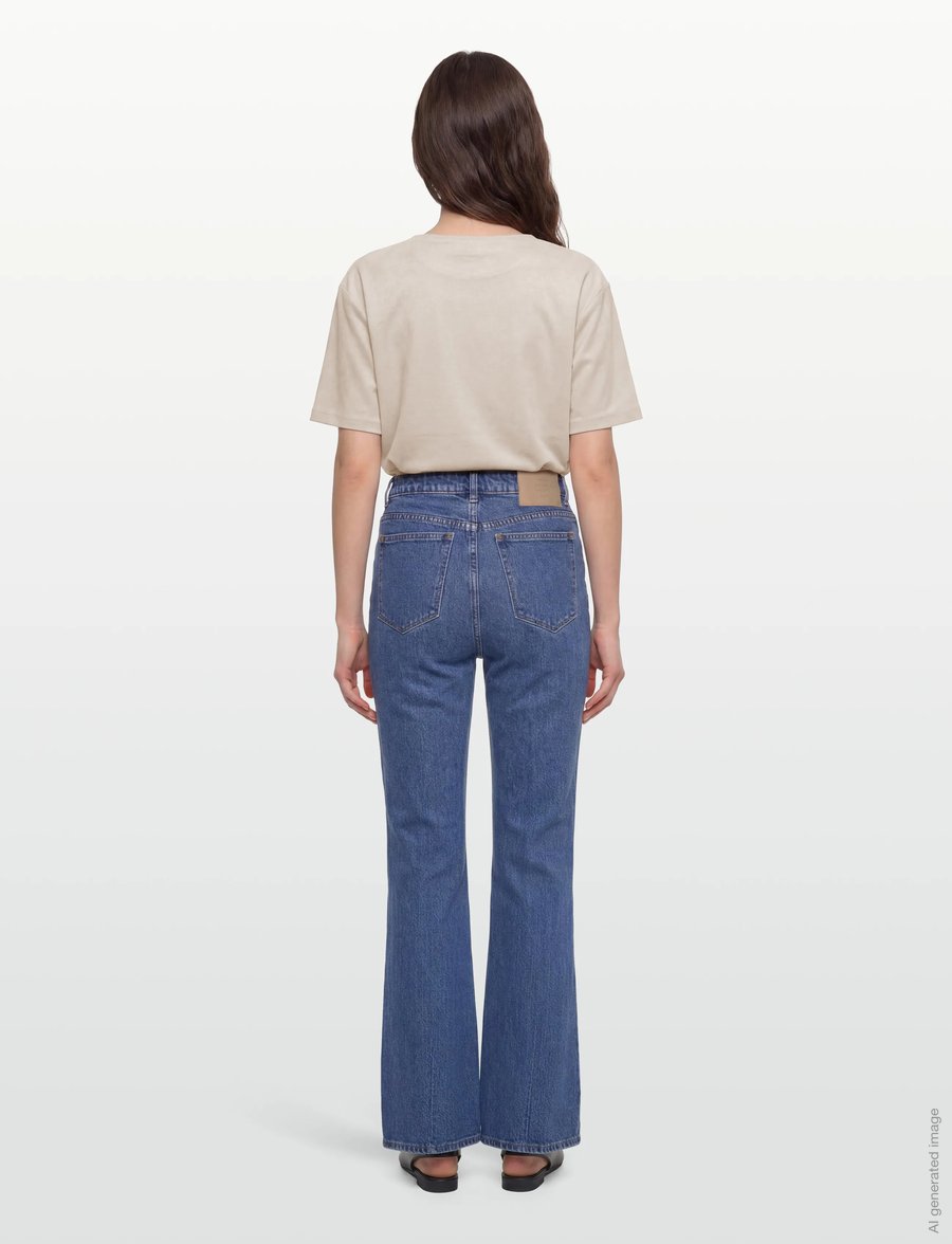 NEUW - DEBBIE BOOTCUT BOSTON INDIGOBOSTON INDIGO - flared jeans - blue - 4