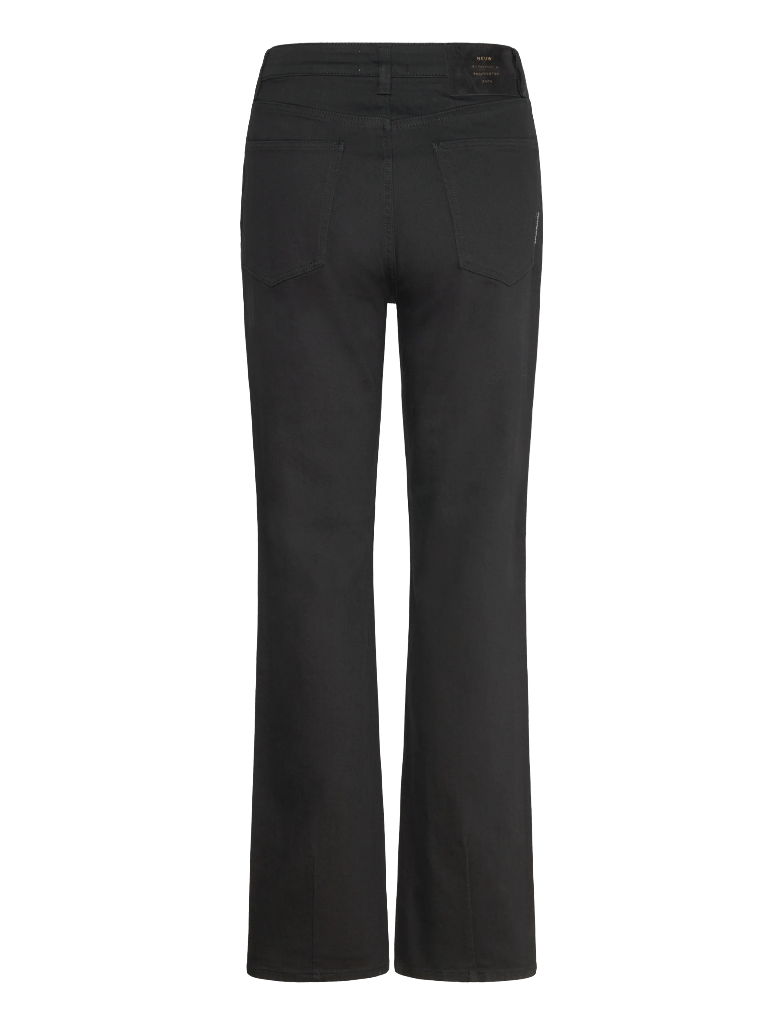 NEUW - NICO STRAIGHT STAY BLACK JET BLACK - straight jeans - black - 2