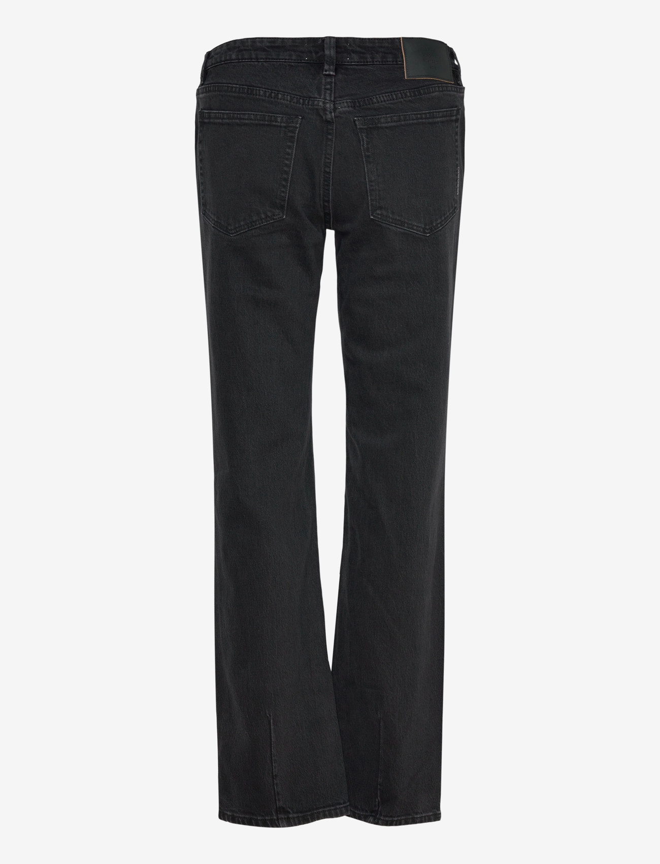 NEUW - MIA STRAIGHT BLACK EARTH WASHED BLACK - straight jeans - black - 1