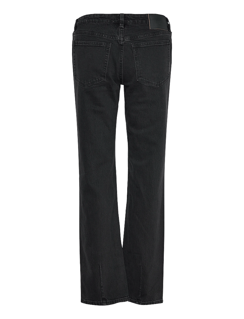 NEUW - MIA STRAIGHT BLACK EARTH WASHED BLACK - straight jeans - black - 1
