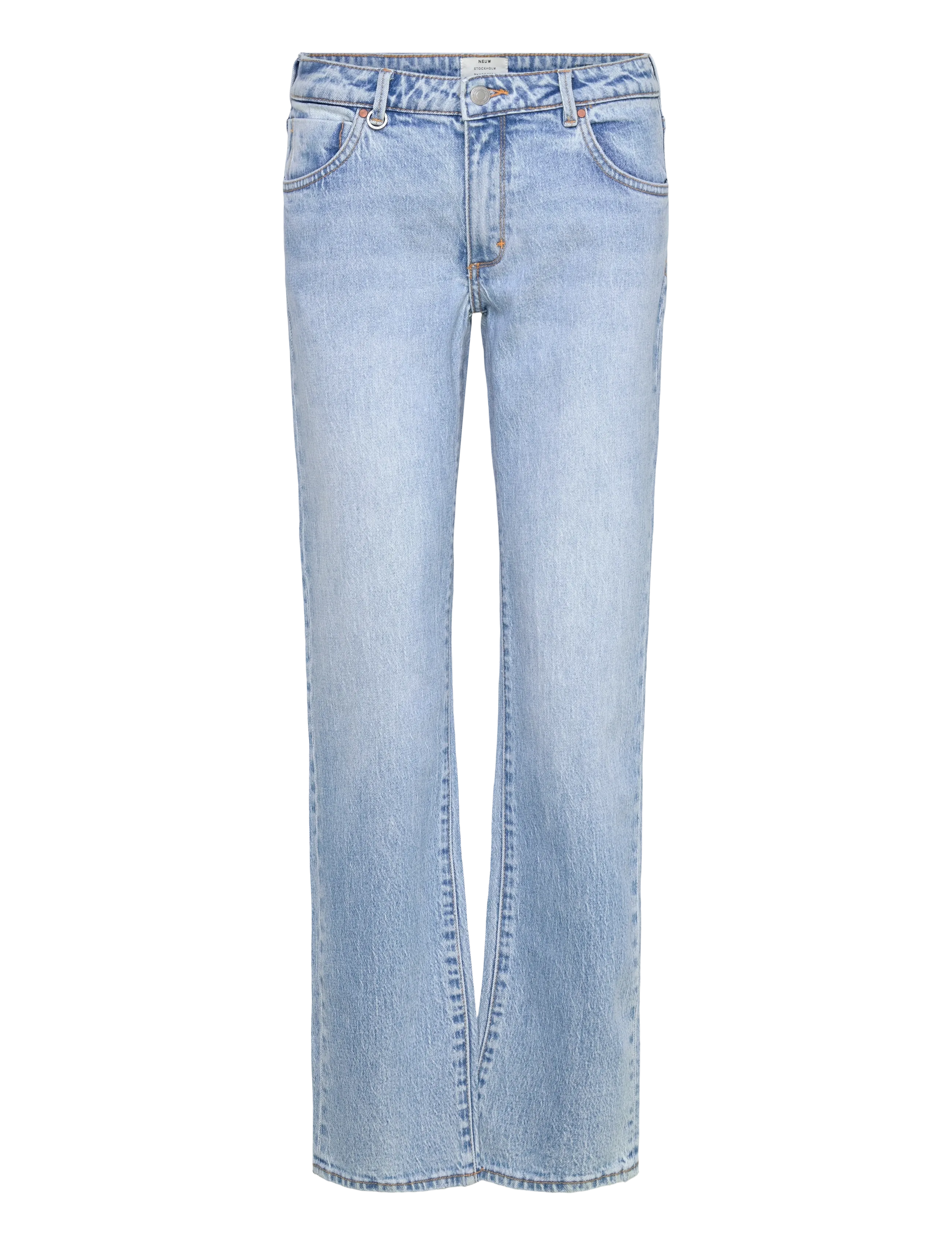 NEUW MIA STRAIGHT JEMIMAORGANIC VINTAGE BLUE - Tøj - BLUE / blue