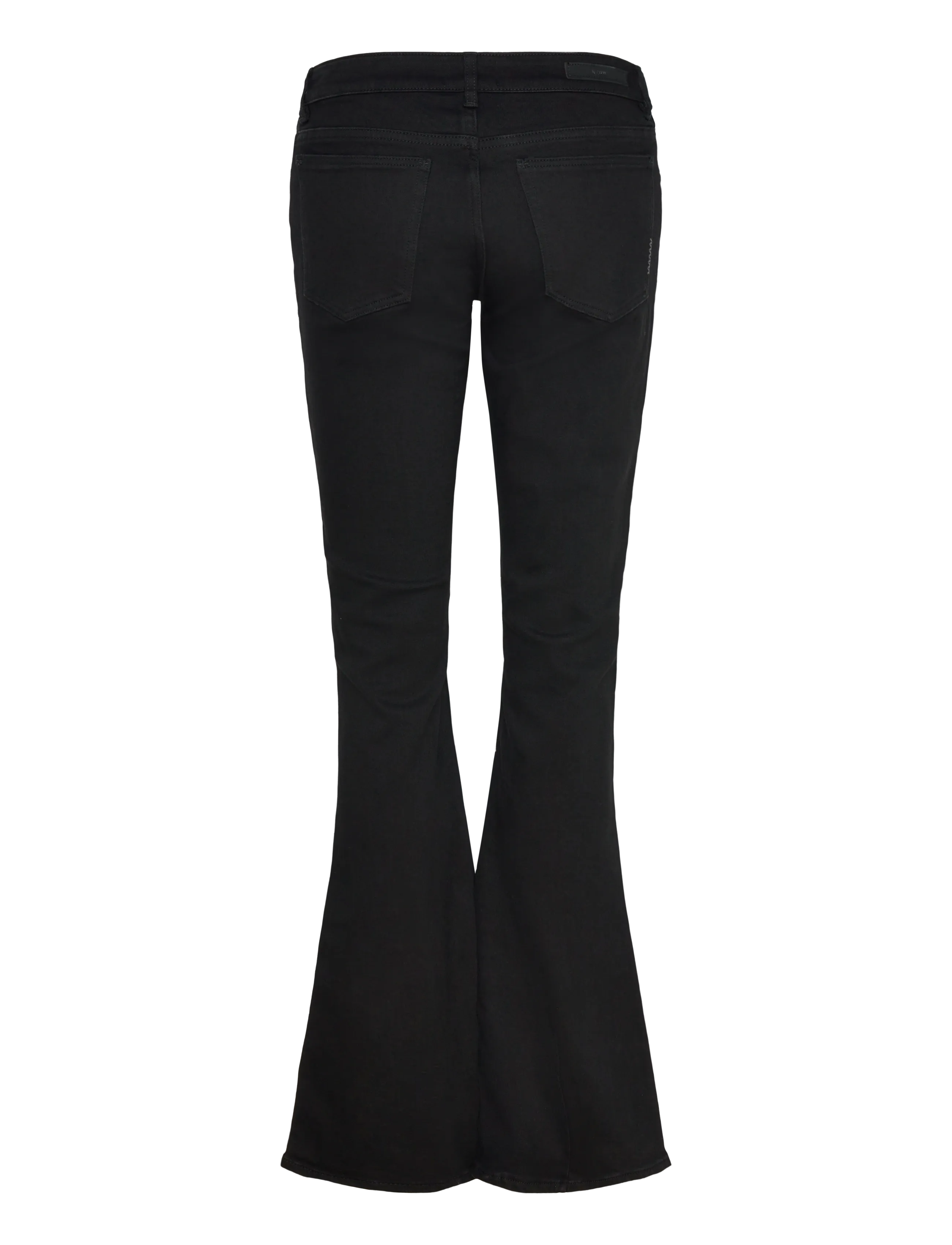 NEUW - DEVON KICK REVIEW ORGANIC BLACK - alt eriti laia säärega teksad - black - 1