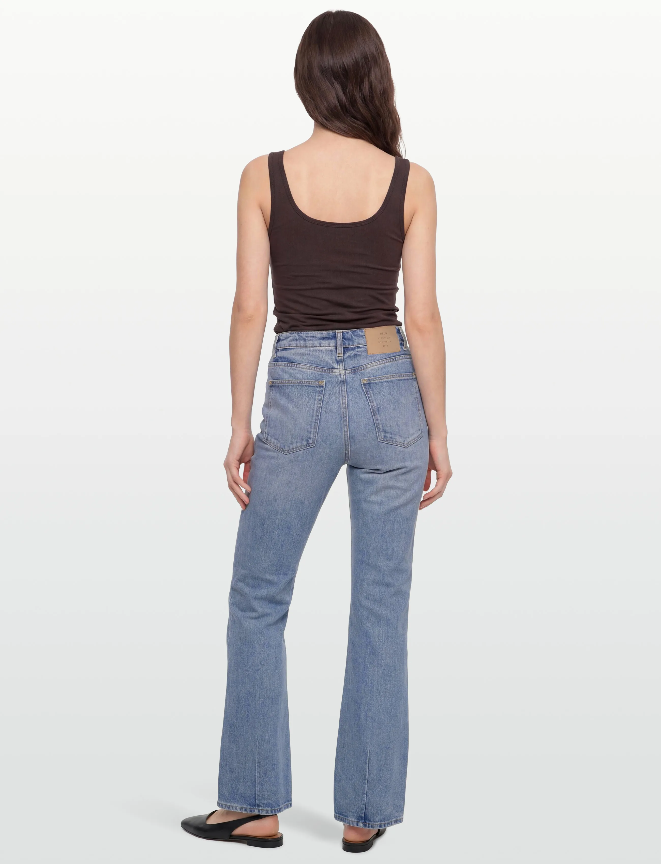 NEUW - DEBBIE BOOTCUT ATMOSPHERE MID VINTAGE INDIGO - flared jeans - blue - 4