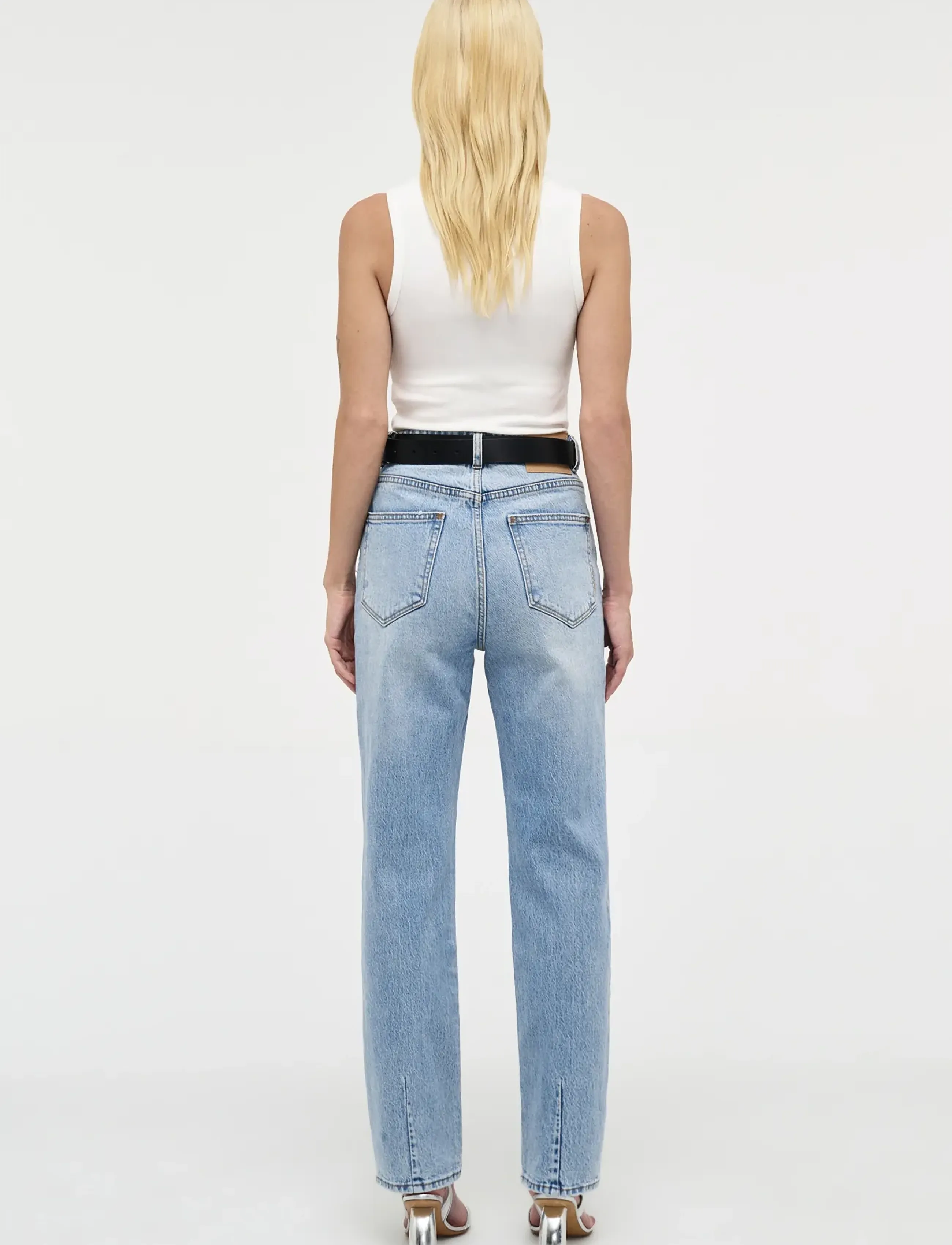 NEUW - NICO STRAIGHT PASSENGER MID VINTAGE INDIGO - tiesaus kirpimo džinsai - blue - 4