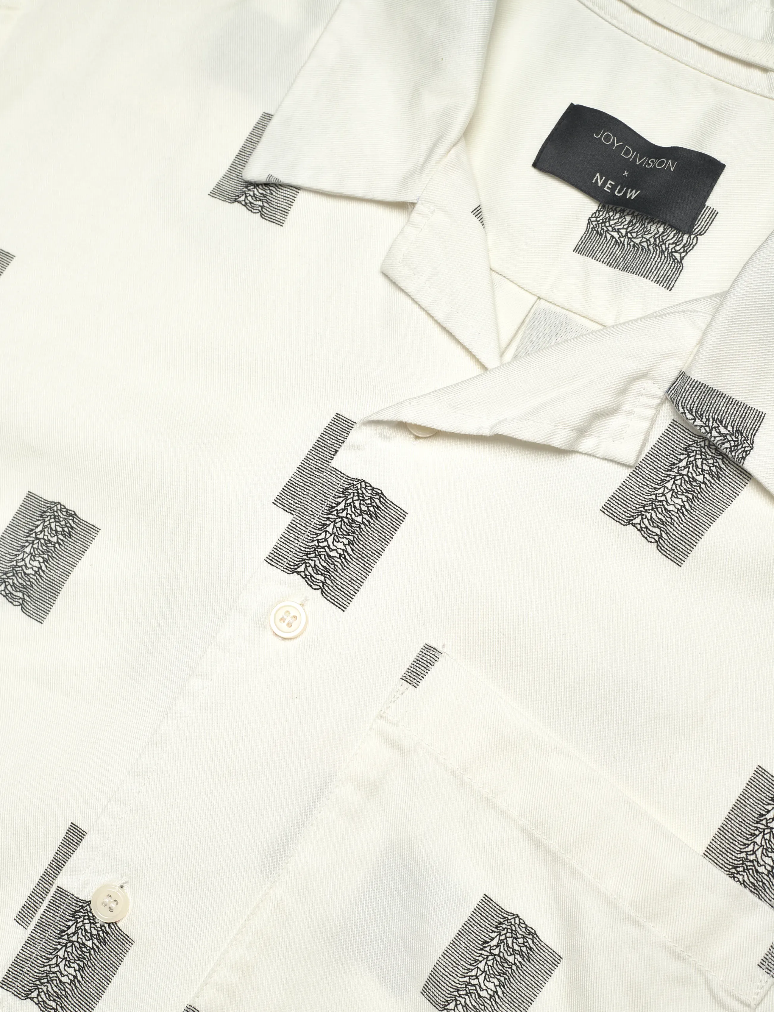 NEUW - JOY DIVISION SS SHIRTT OFF WHITE - white - 3