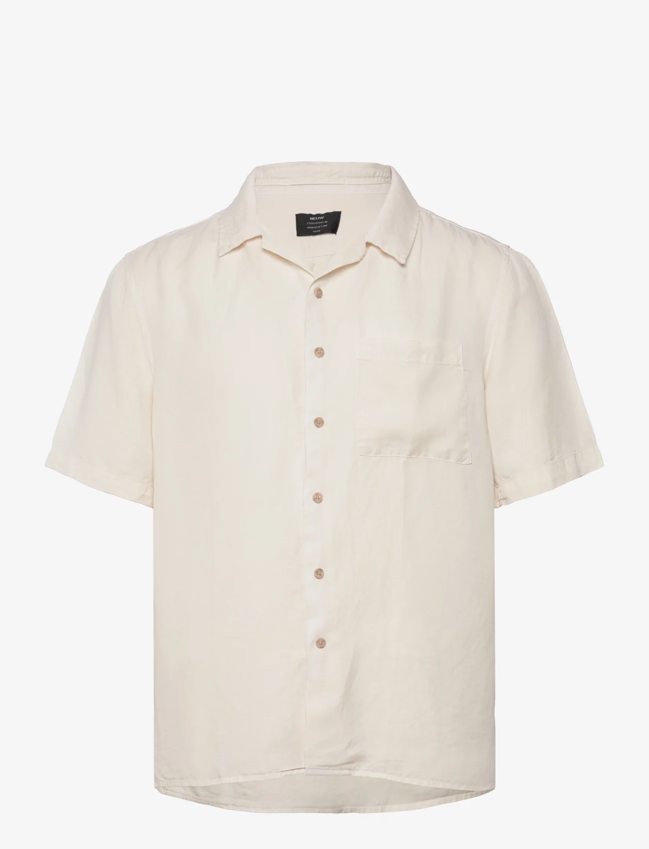 NEUW - CURTIS SS SHIRT - chemises de lin - beige - 0