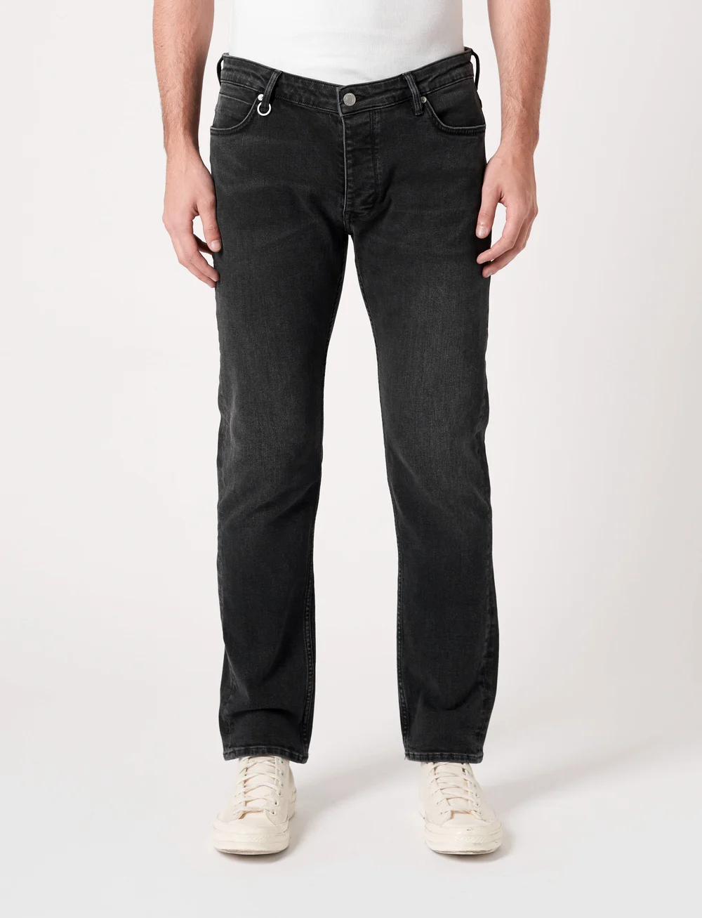 NEUW - LOU STRAIGHT LEGACY - tavalised teksad - black - 0