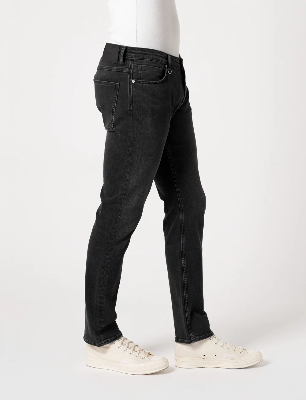 NEUW - LOU STRAIGHT LEGACY - tavalised teksad - black - 4