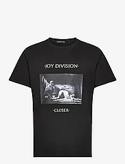 NEUW - JOY DIVISION CLOSER BAND TEE WHITE - kortermede t-skjorter - black - 0