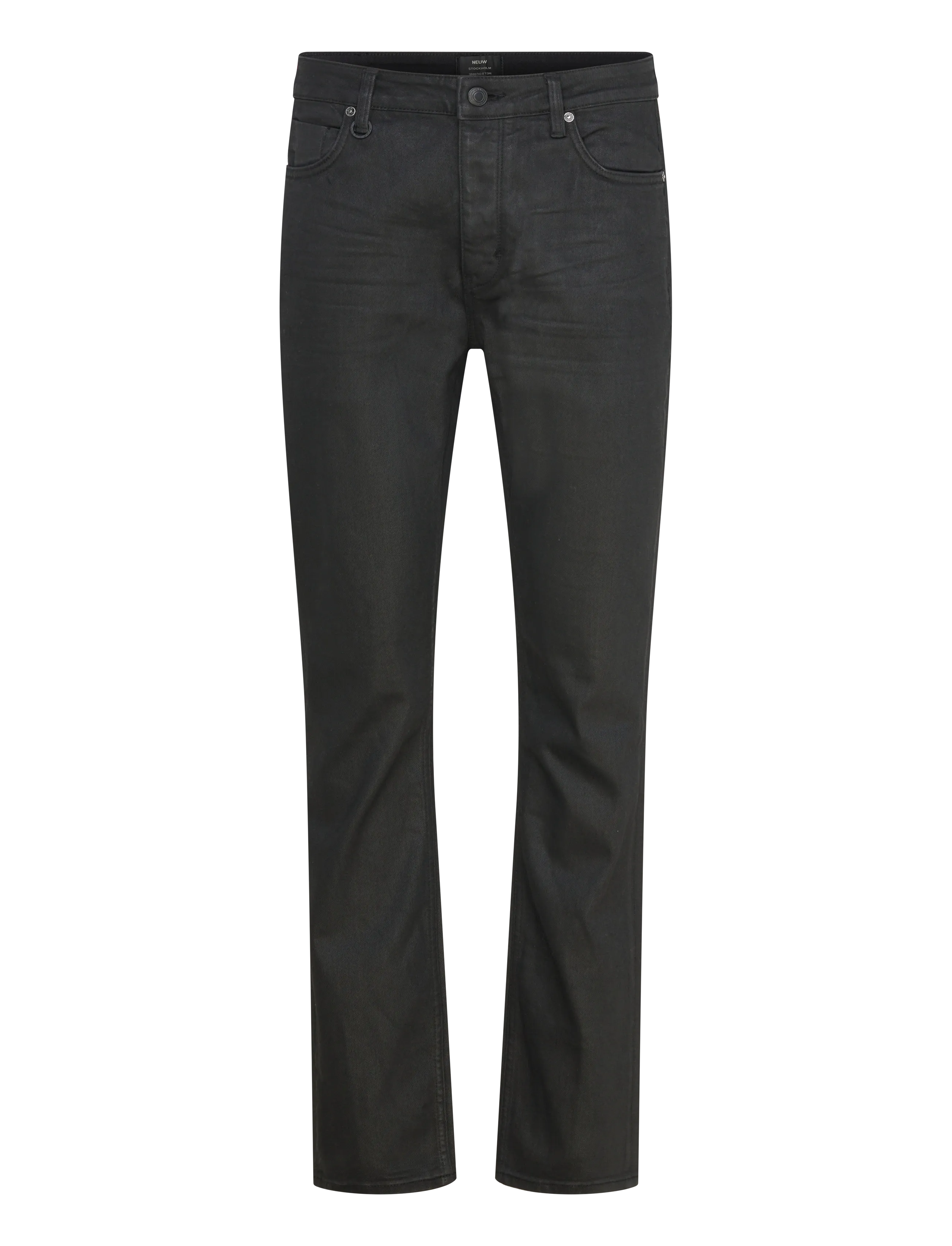NEUW RAY STRAIGHT NERO COATED BLACK - Denimklær - BLACK / black