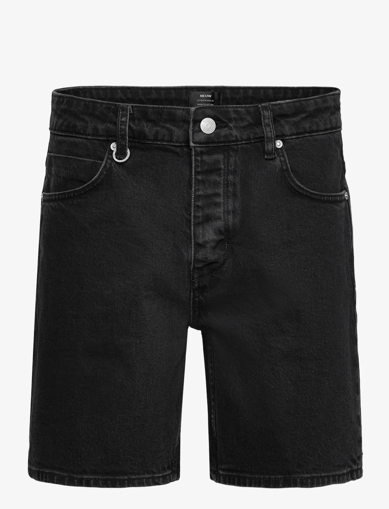 NEUW - LOU SHORT TRANSIT - denim shorts - black - 0