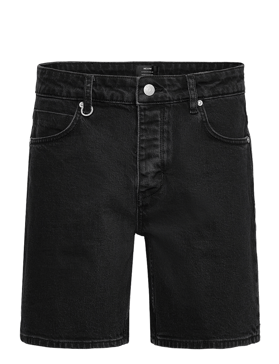 NEUW - LOU SHORT TRANSIT - denim shorts - black - 1