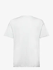 NEUW - GRAAF LINEN ART TEE WHITE - short-sleeved t-shirts - white - 3