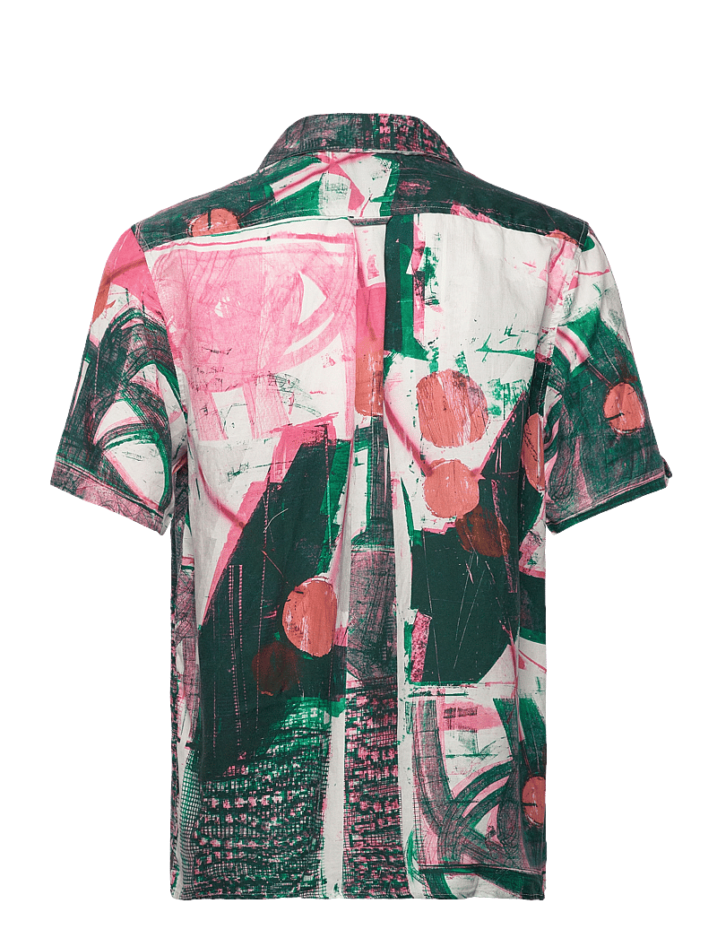 NEUW - YU ART SHIRT 1 ASH/PINK - linased särgid - multi - 2