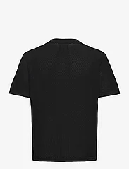 NEUW - COHEN KNIT SS SHIRT - kortärmade skjortor - black - 1