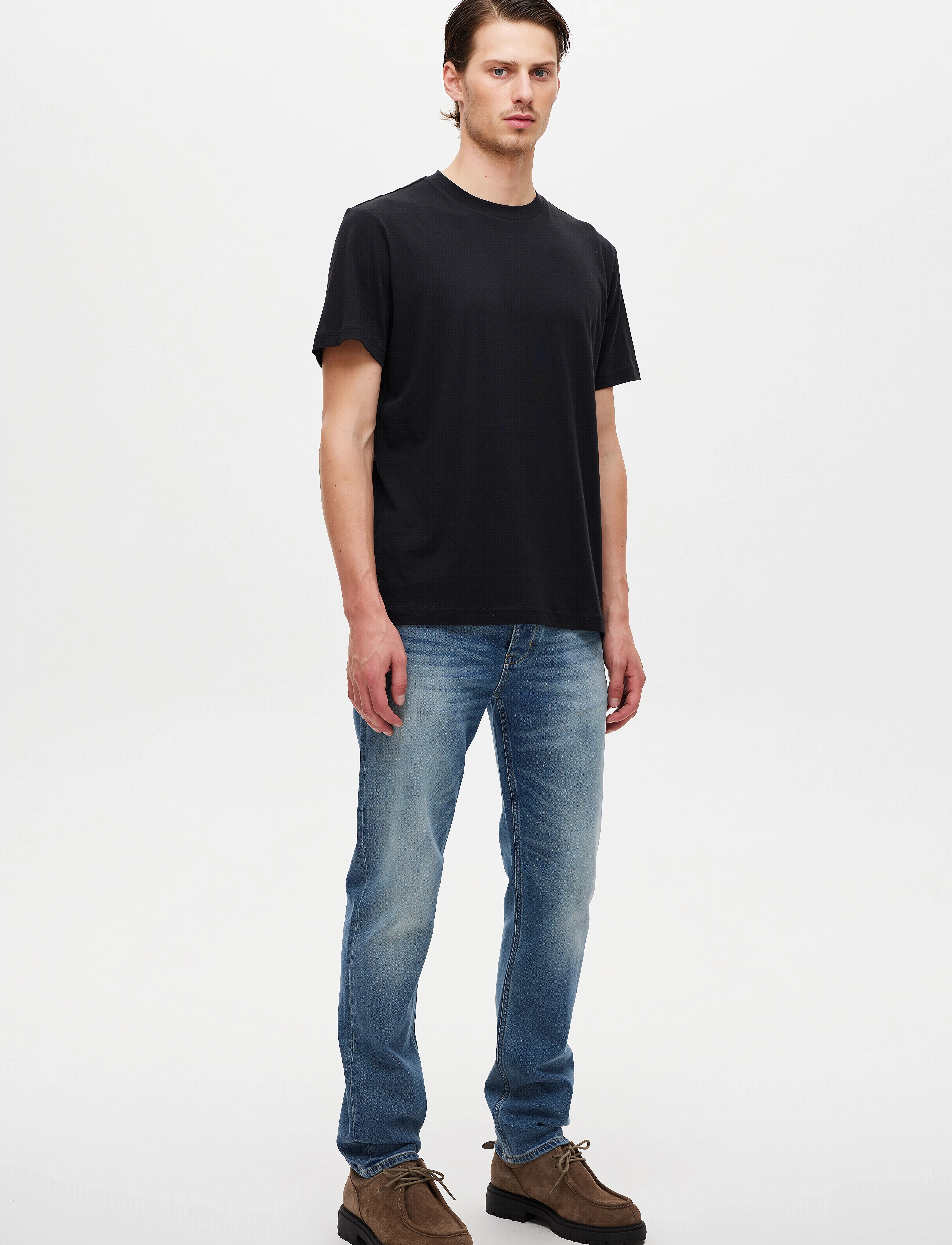 NEUW - LOU STRAIGHT NOWHERE MID VINTAGE INDIGO - trousers & jeans - blue - 3
