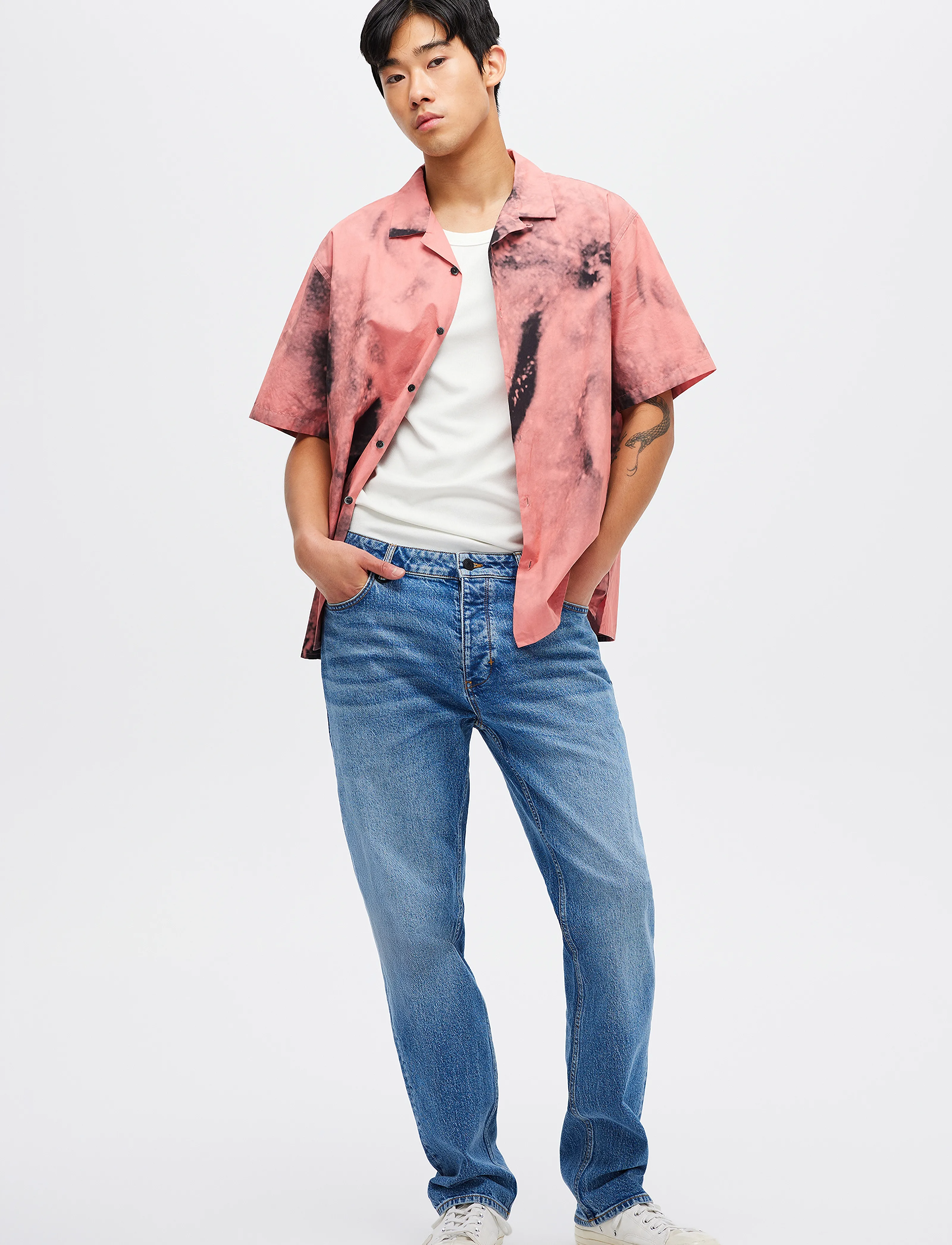 NEUW Ray Straight Temper, 32 x 32, Blue, Jeans > Almindelige, Herre