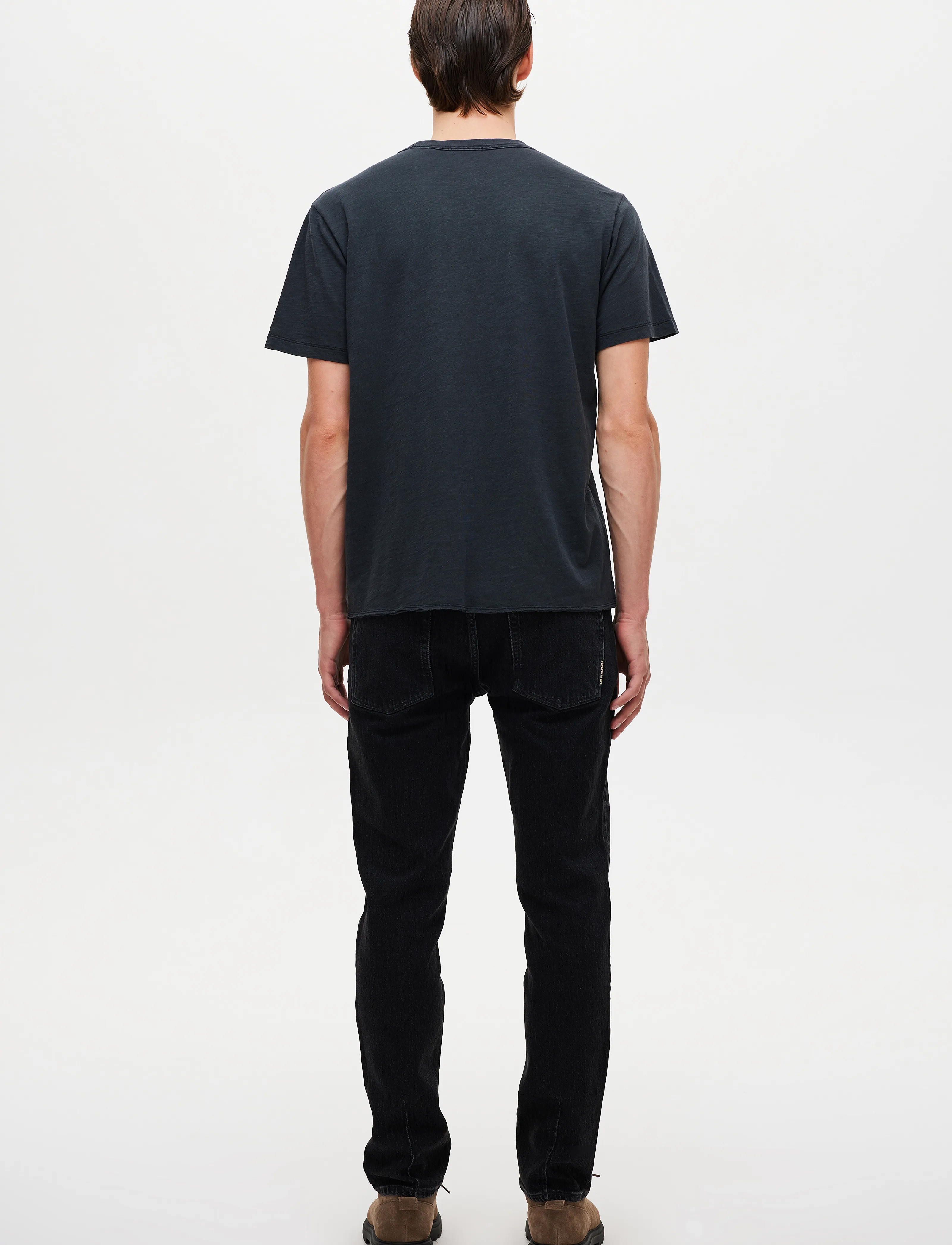 NEUW - LOU STRAIGHT DUNE FADED BLACK - regular jeans - black - 4