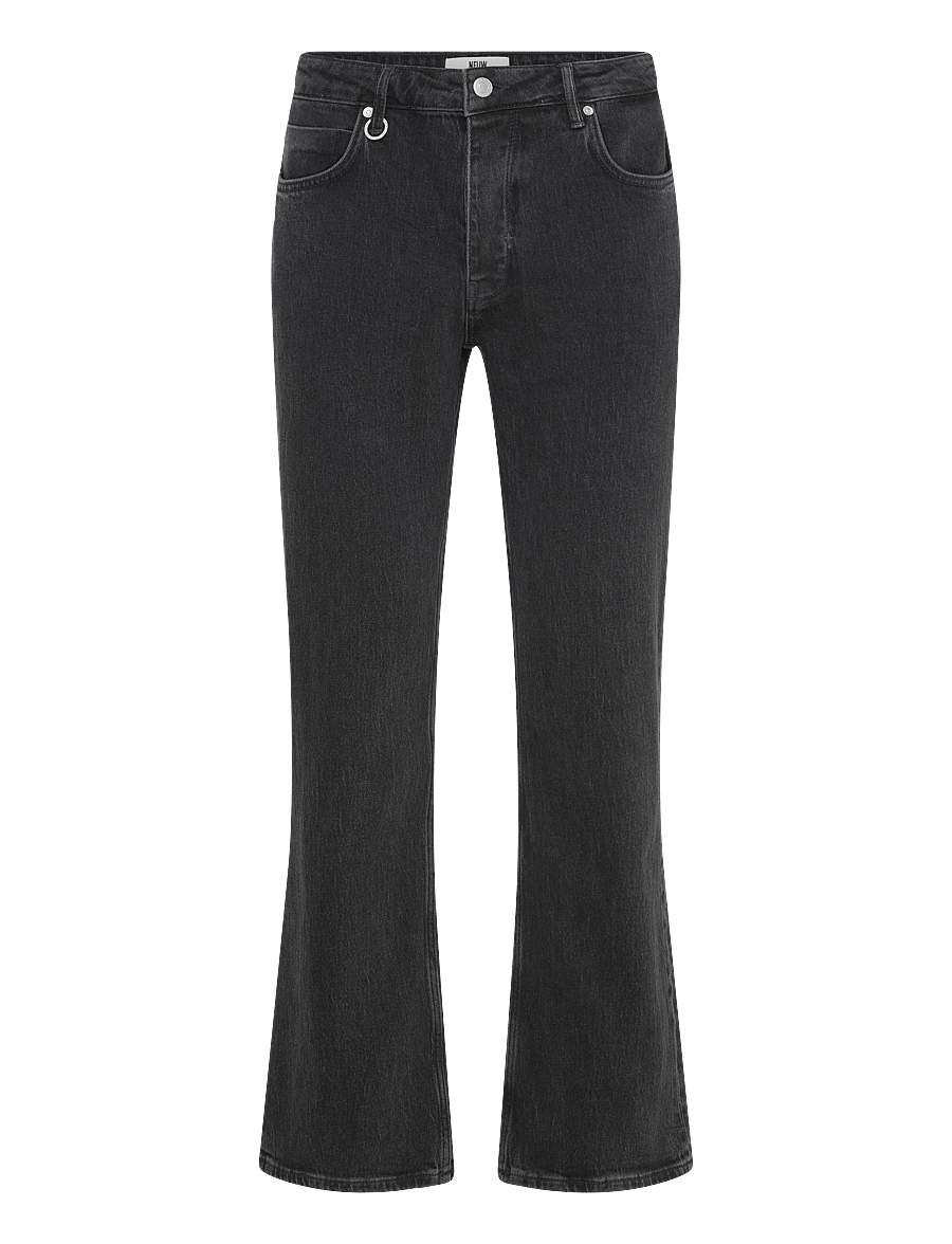 NEUW - JULIAN WIDE VENETIAN OVERDYED BLACK - loose jeans - black - 1