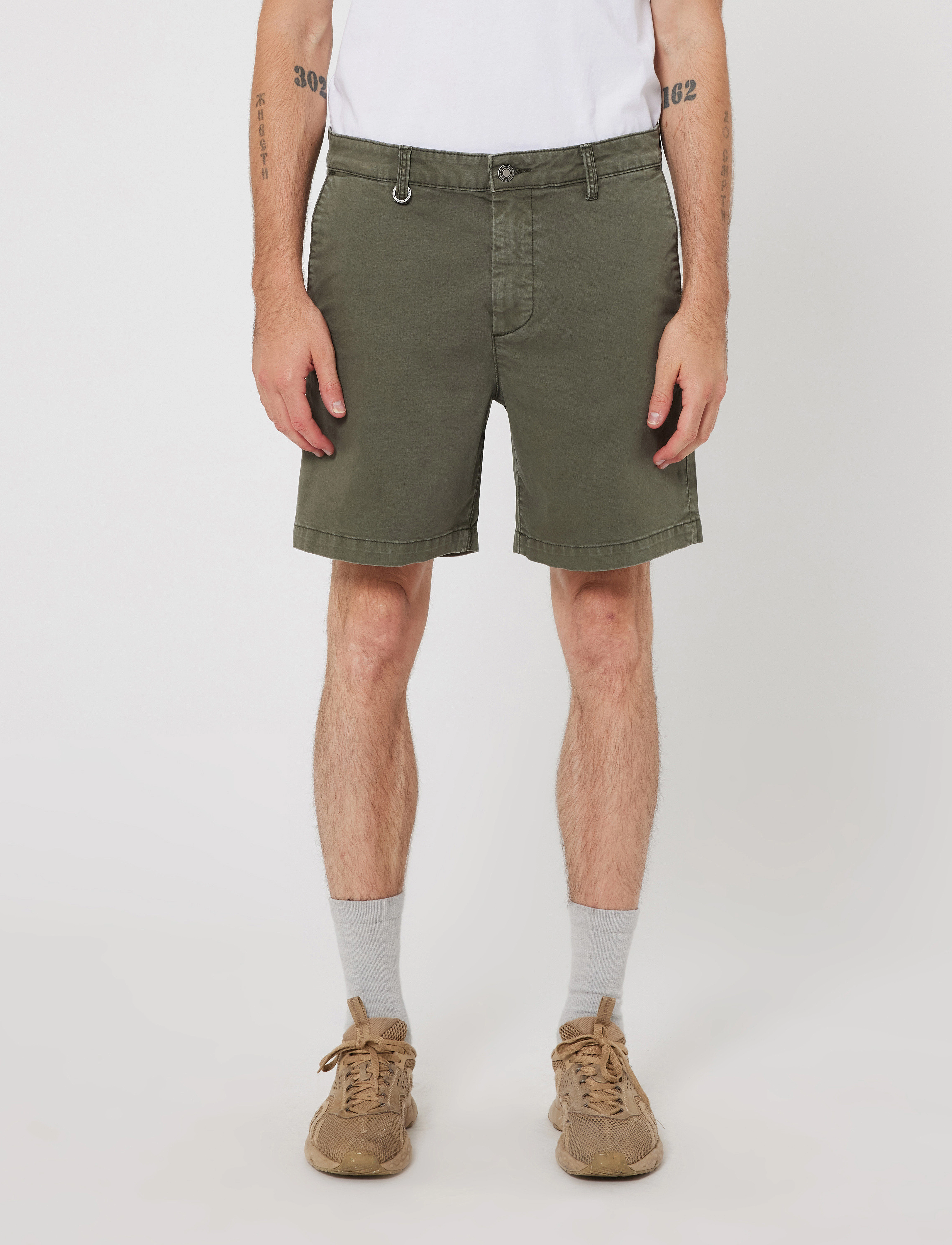 NEUW Hunter Short Sahara, 30, Shorts, Grün - Chinos Männerswear