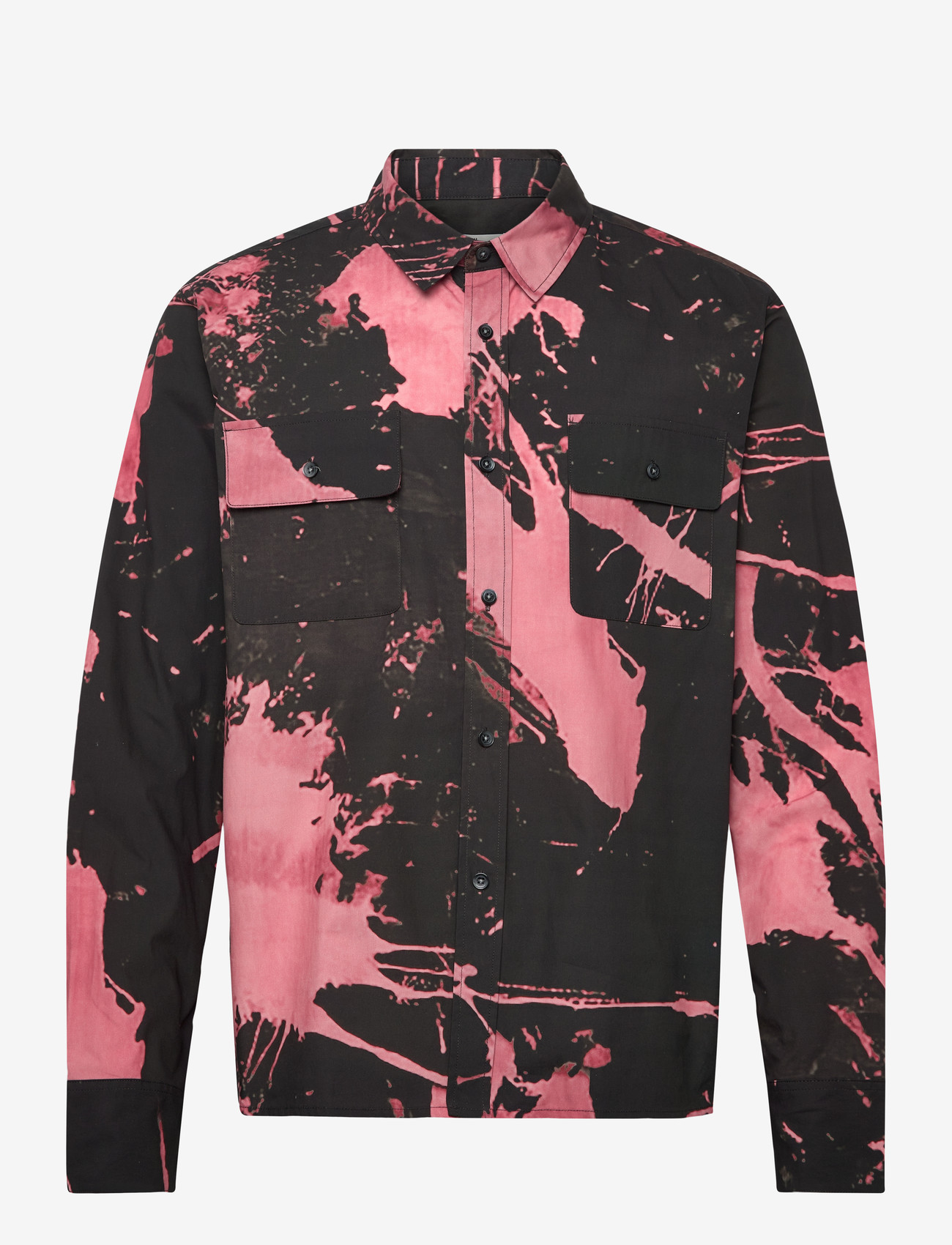 NEUW - REGULAR FIT REVERSE DYE SHIRTREVERSE BLACK - mænd - black - 0