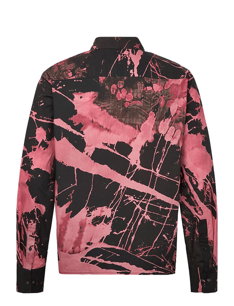 NEUW - REGULAR FIT REVERSE DYE SHIRTREVERSE BLACK - mønstrede skjorter - black - 2