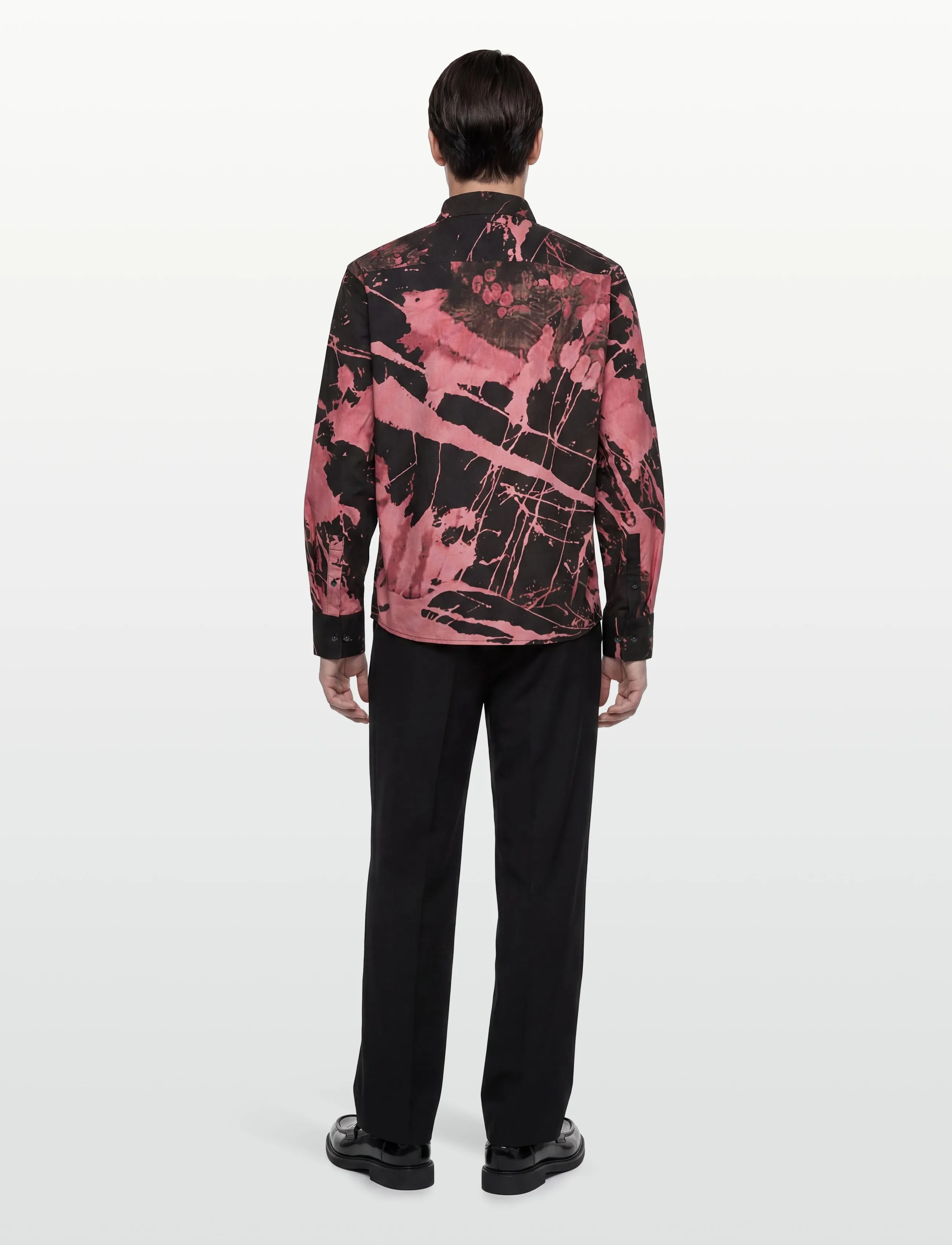 Neuw Regular Fit Reverse Dye Shirtreverse mönstrade skjortor herr – bild 3