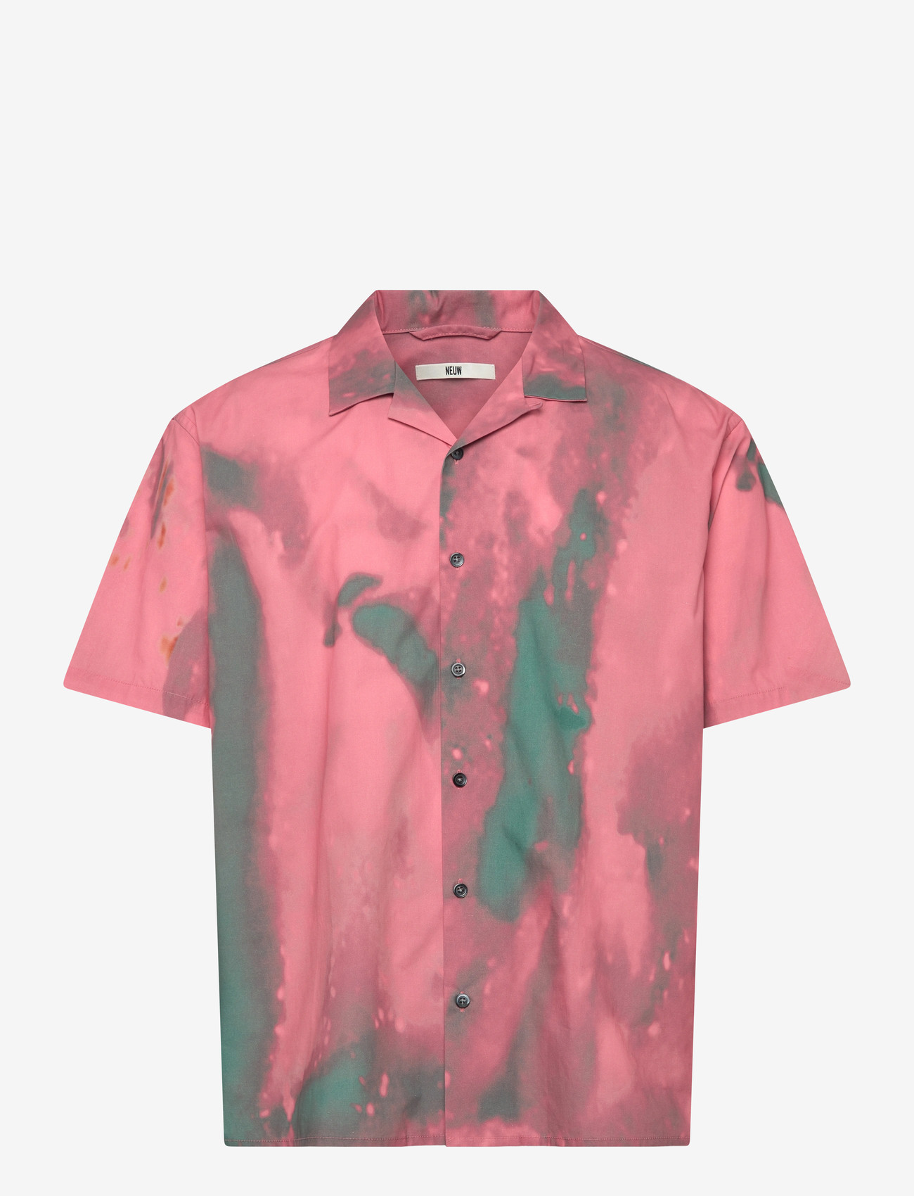 NEUW - BLEACH PRINT SS SHIRT QUARTZ - hemden mit muster - multi - 1