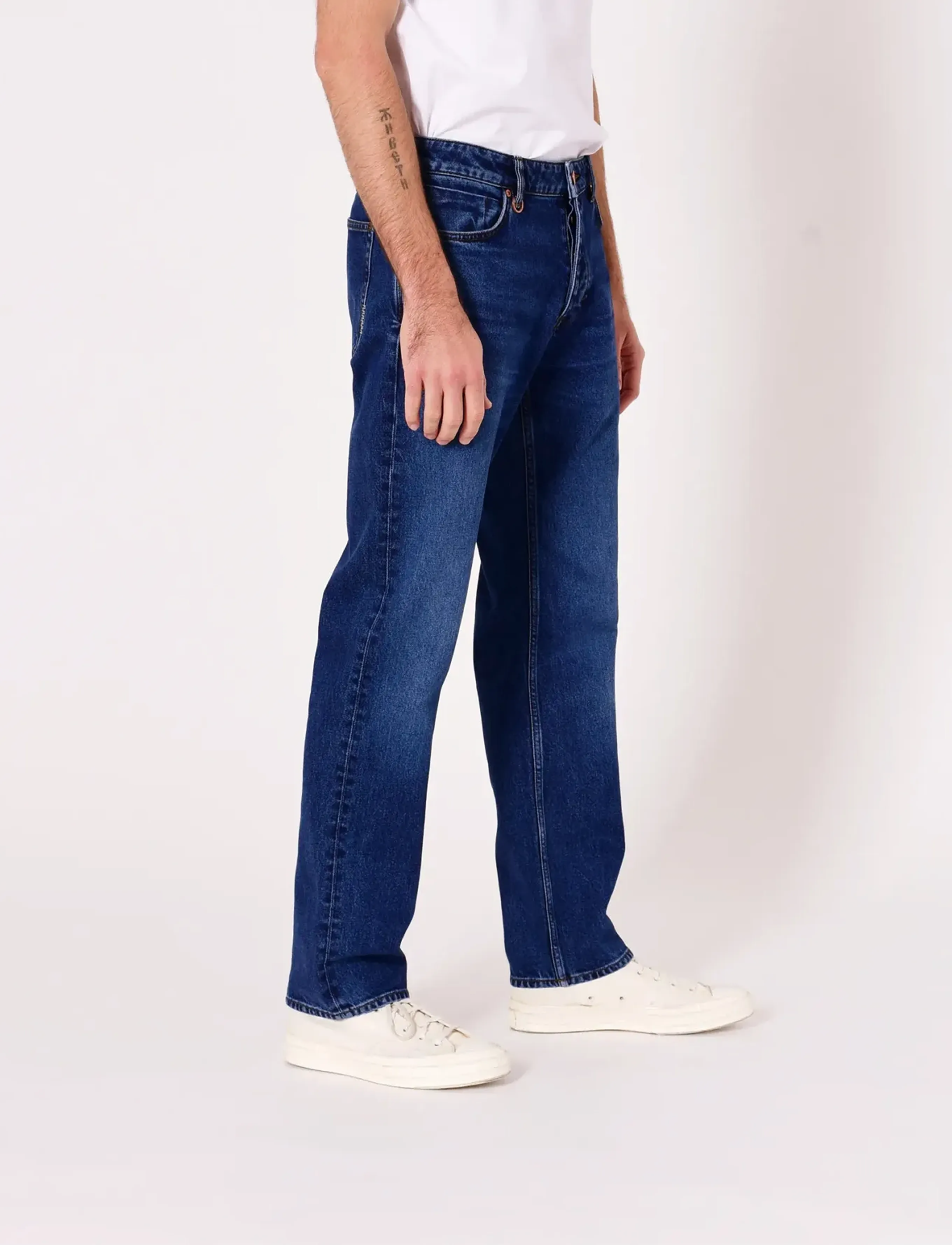 NEUW - RAY STRAIGHT TRINITY MID INDIGO - hosen & jeans - blue - 3