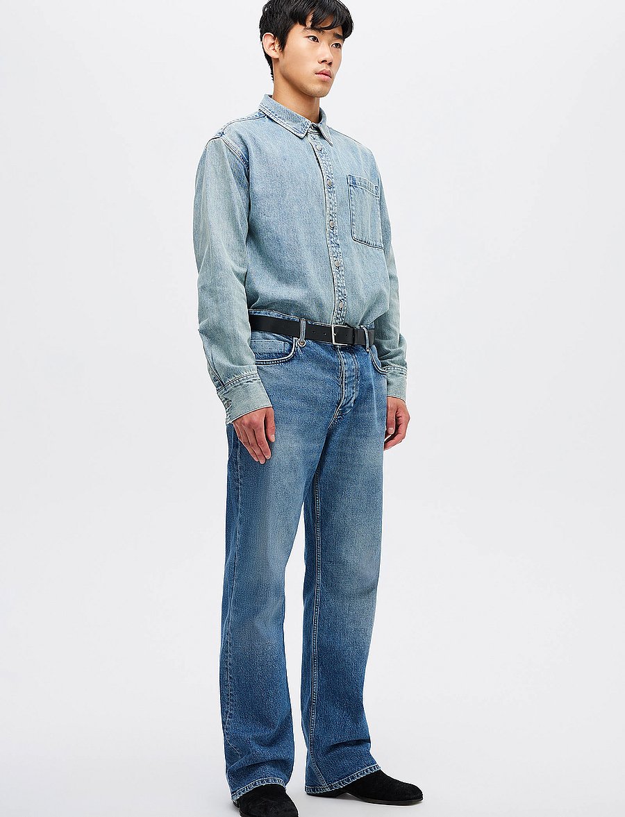 NEUW - JULIAN WIDE SEVILLE MID INDIGO - regular jeans - blue - 3