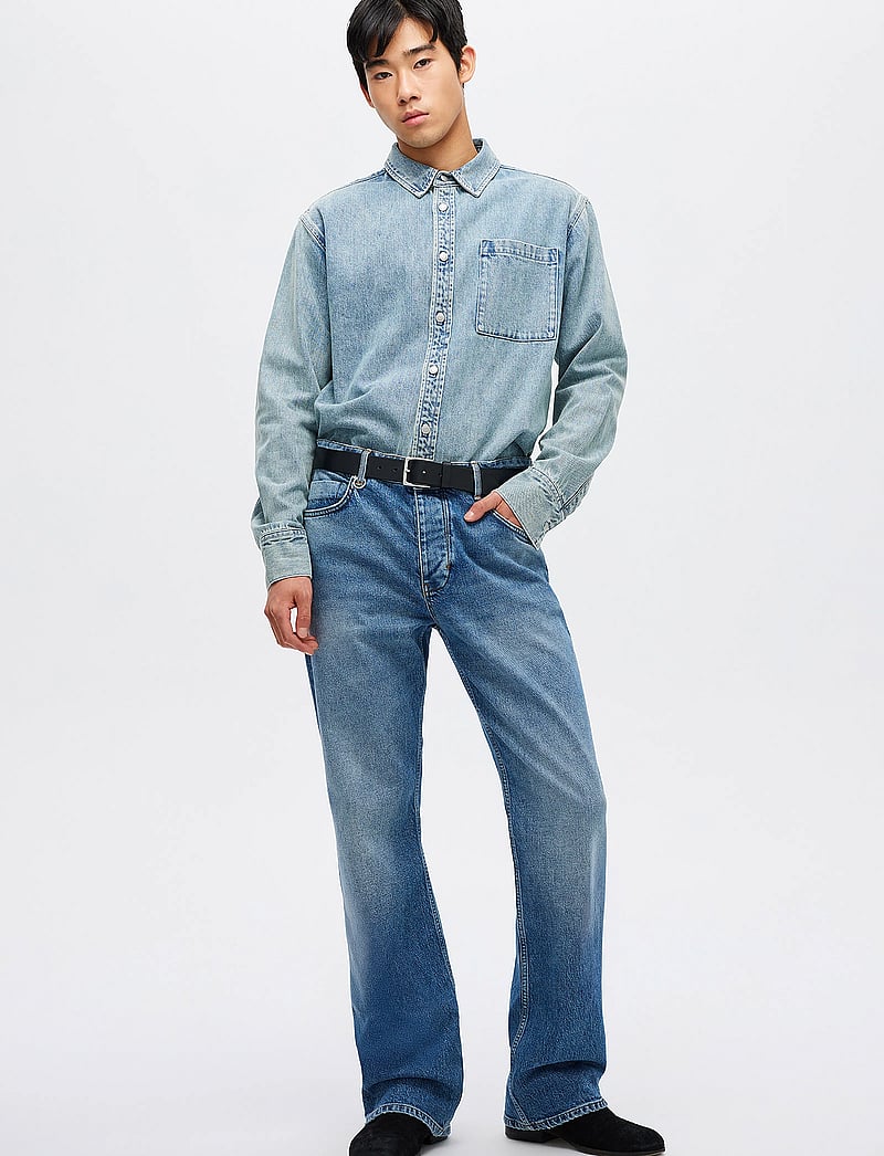 NEUW - JULIAN WIDE SEVILLE MID INDIGO - regular jeans - blue - 0