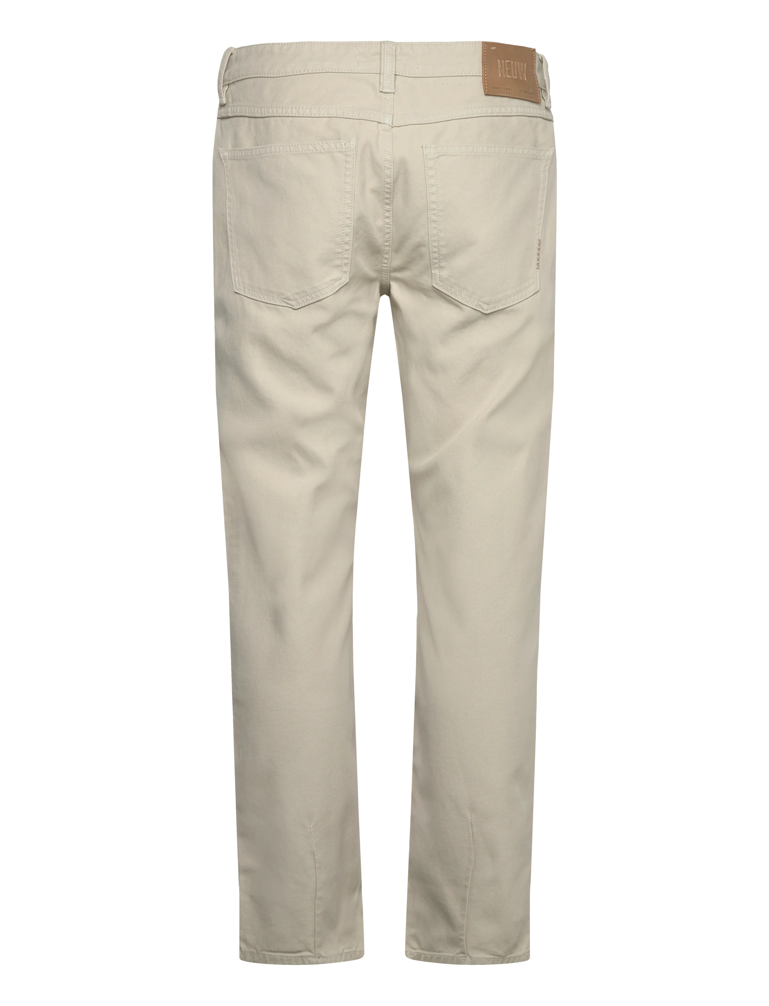 NEUW - RAY STRAIGHT YALE SAND - spodnie & dżinsy - white - 1