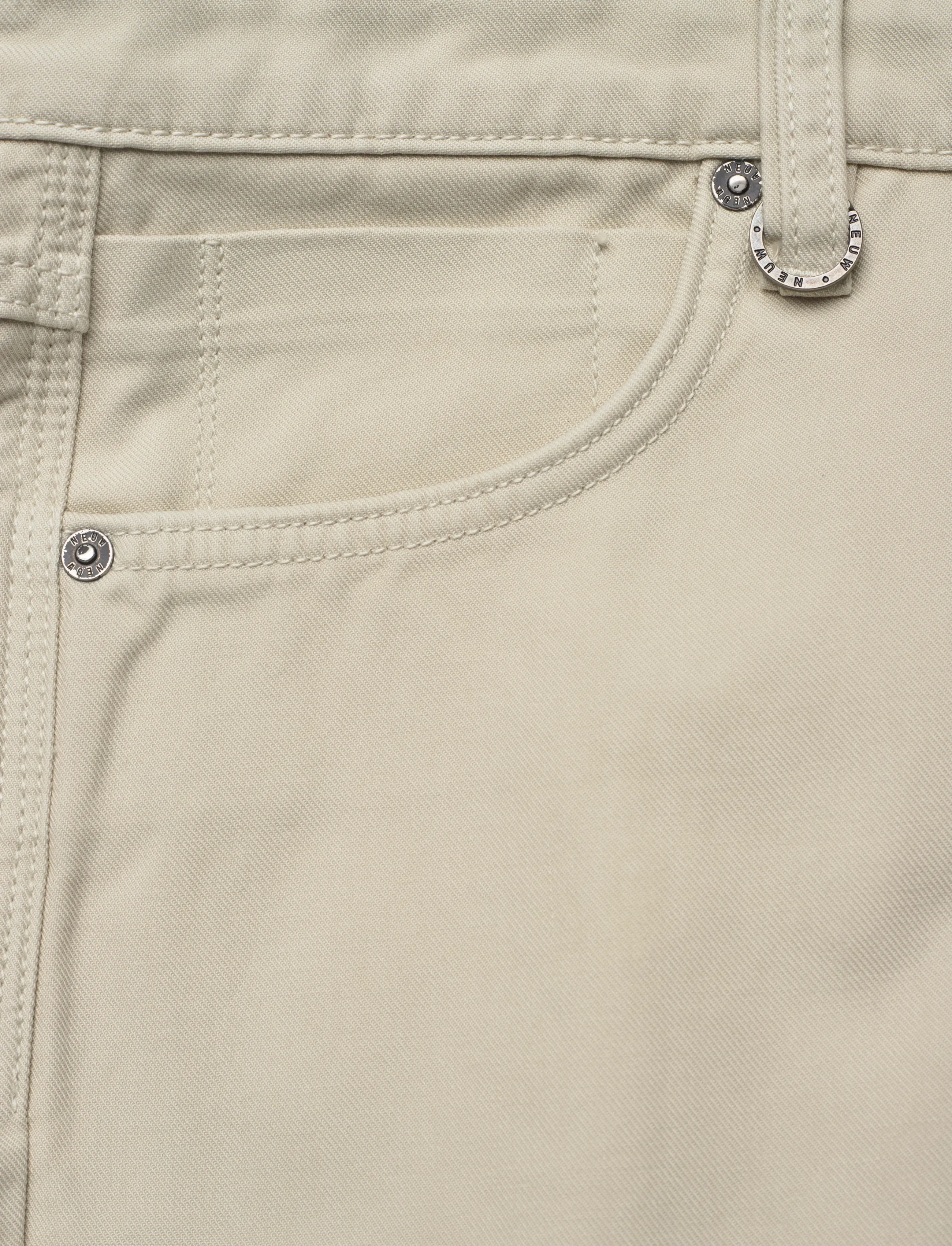 NEUW - RAY STRAIGHT YALE SAND - spodnie & dżinsy - white - 2