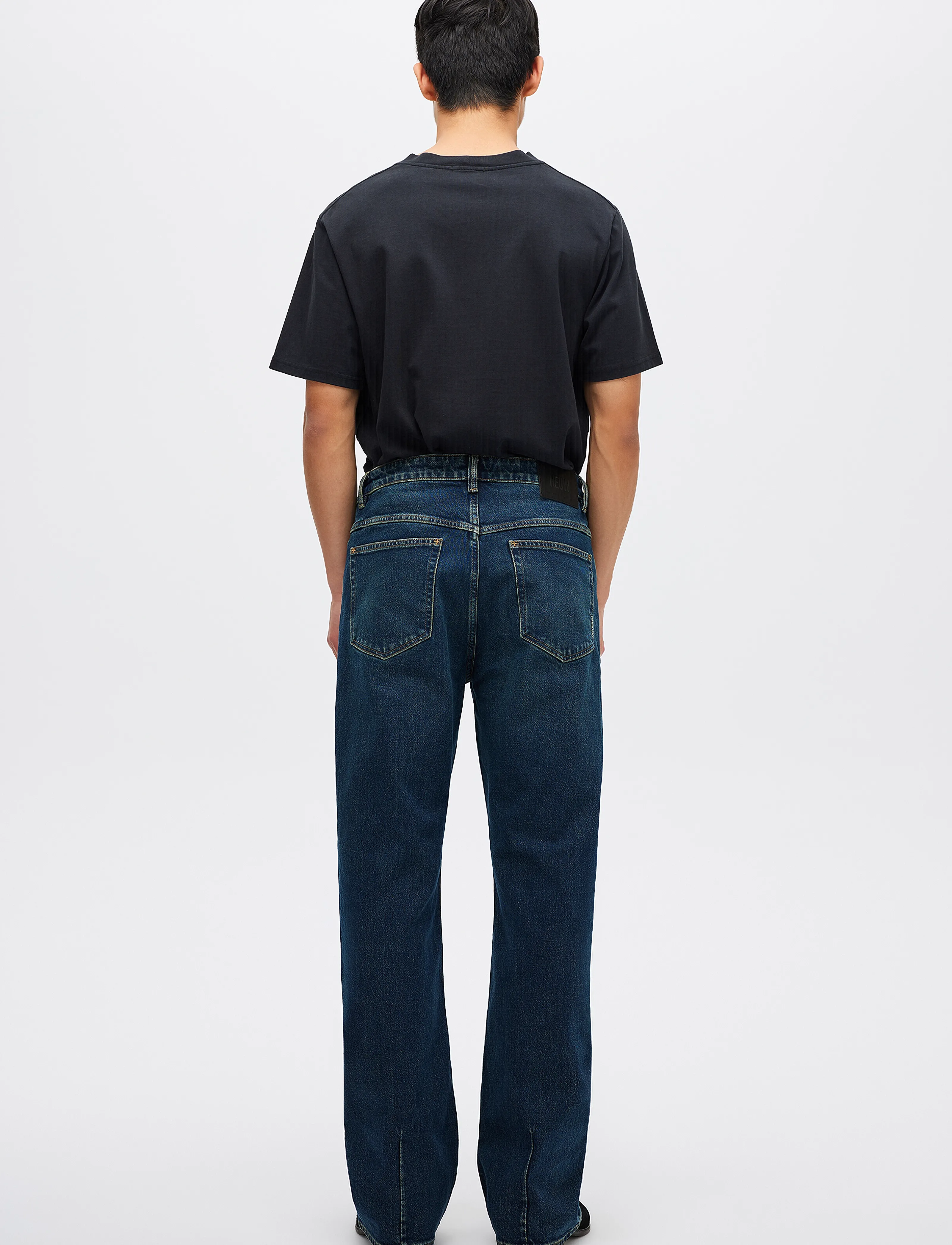 NEUW - JULIAN FLARE MEMPHIS DARK VINTAGE INDIGO - regular jeans - blue - 4