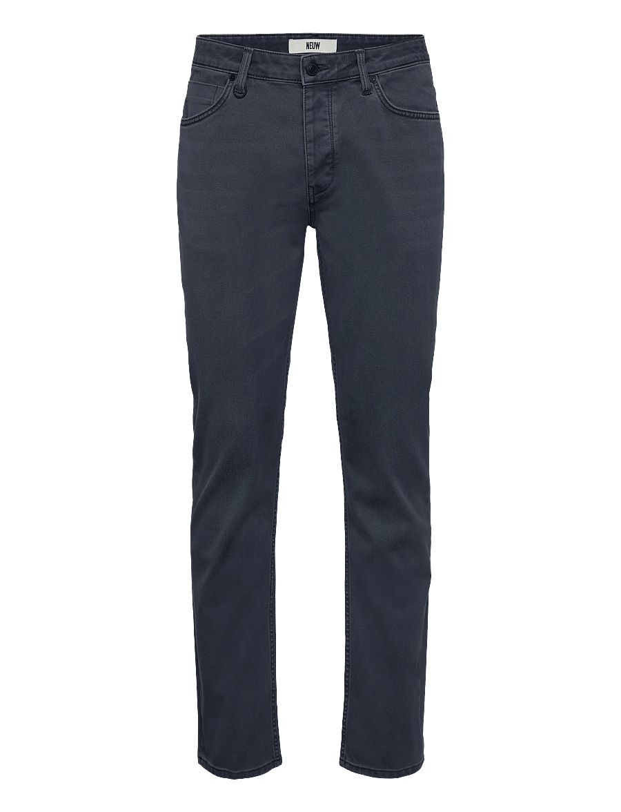NEUW - LOU STRAIGHT LIBERTE MID INDIGO - slim jeans - blue - 1