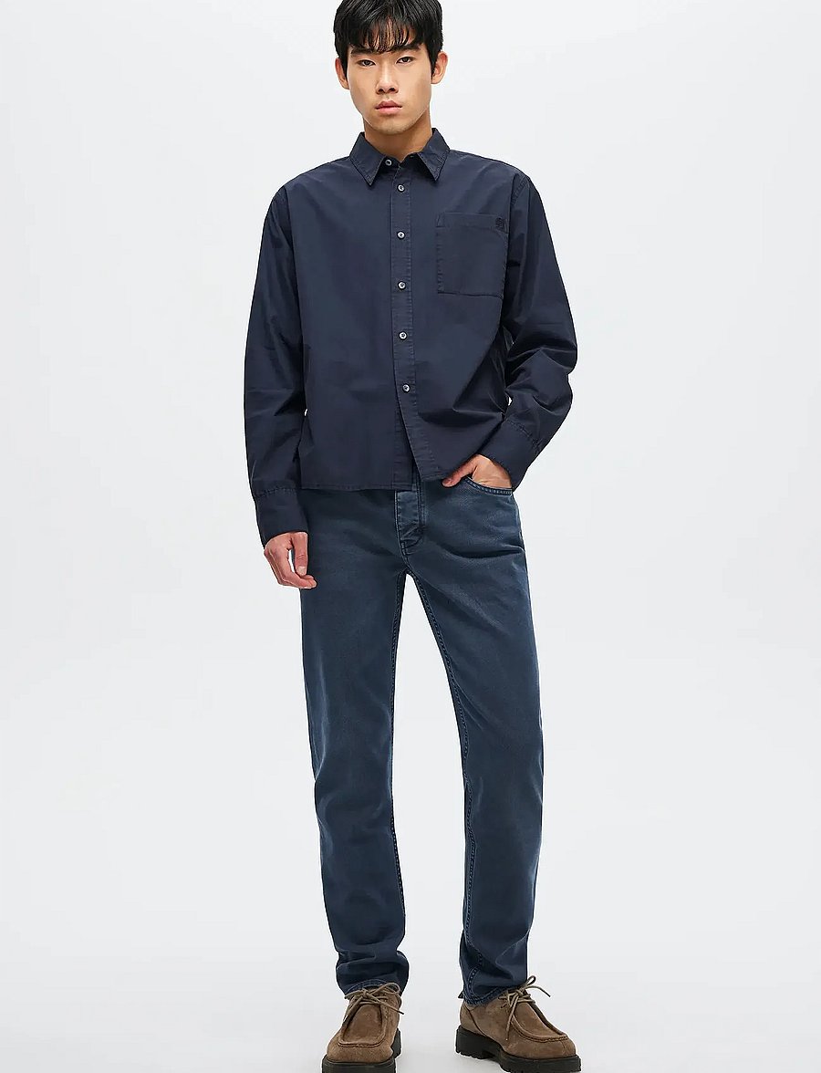 NEUW - LOU STRAIGHT LIBERTE MID INDIGO - slim jeans - blue - 0