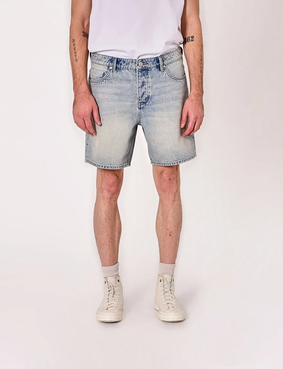 NEUW - LOU SHORT DUST LIGHT INDIGO - jeansshorts - blue - 0