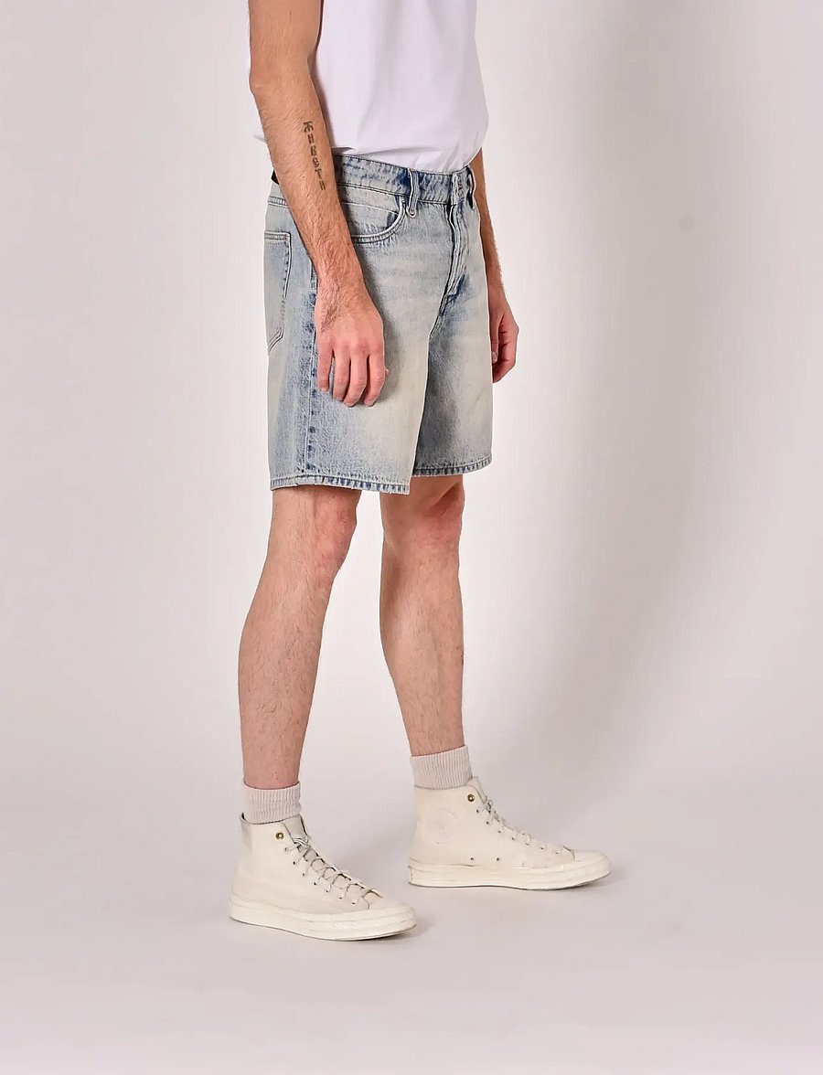 NEUW - LOU SHORT DUST LIGHT INDIGO - jeansshorts - blue - 3