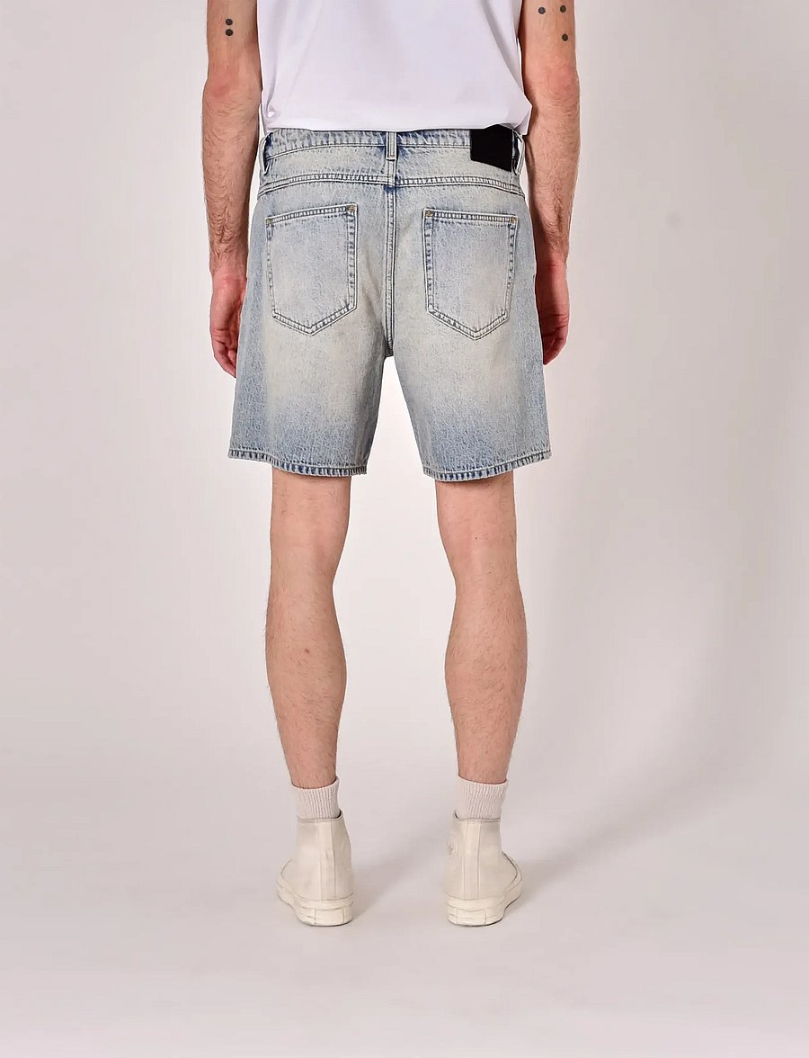 NEUW - LOU SHORT DUST LIGHT INDIGO - jeansshorts - blue - 4