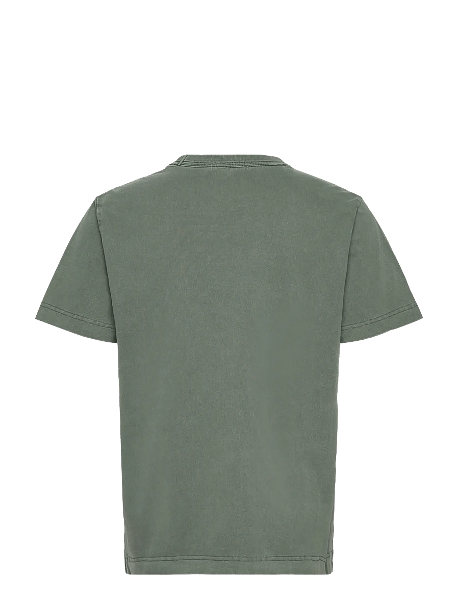 NEUW - CAVE TEE SLATE - short-sleeved t-shirts - green - 2