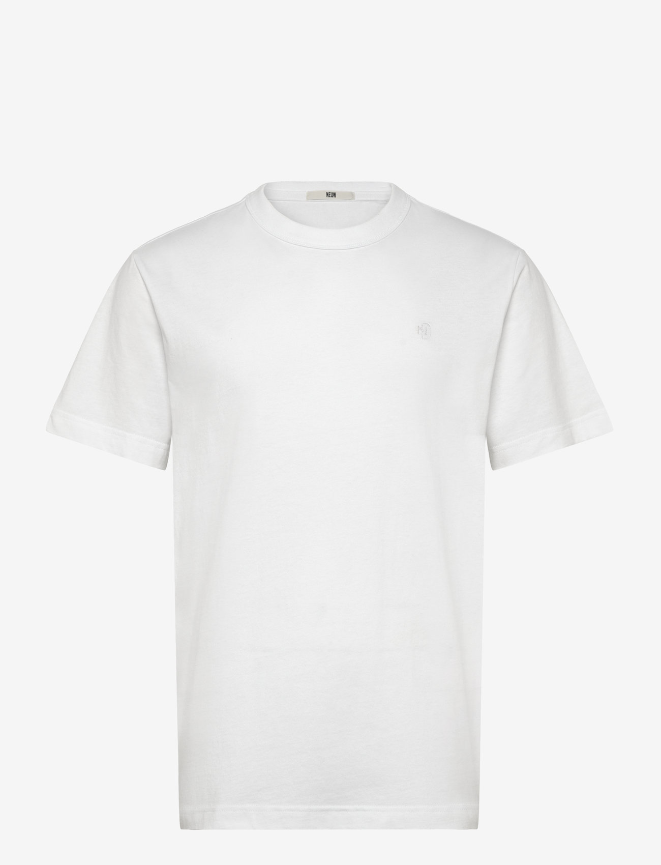 NEUW - CAVE TEE NAVY - höstkläder - white - 0