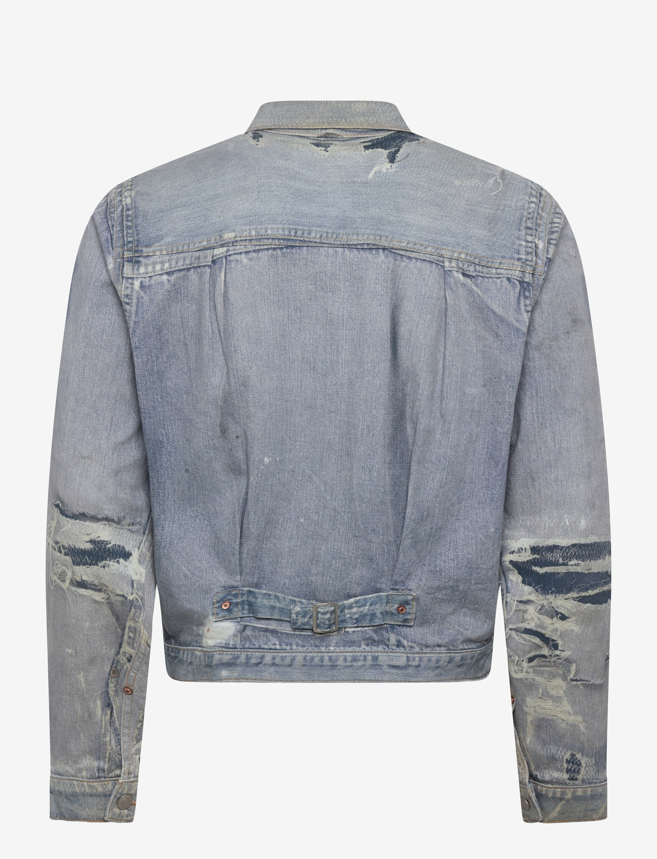 NEUW - TYPE ONE JACKET DIGITAL INDIGO LIGHT VINTAGE INDIG - vuorittomat farkkutakit - blue - 2