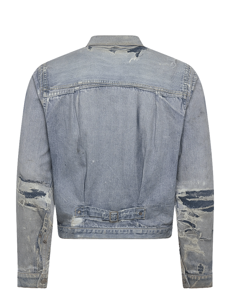 NEUW - TYPE ONE JACKET DIGITAL INDIGO LIGHT VINTAGE INDIG - vuorittomat farkkutakit - blue - 2
