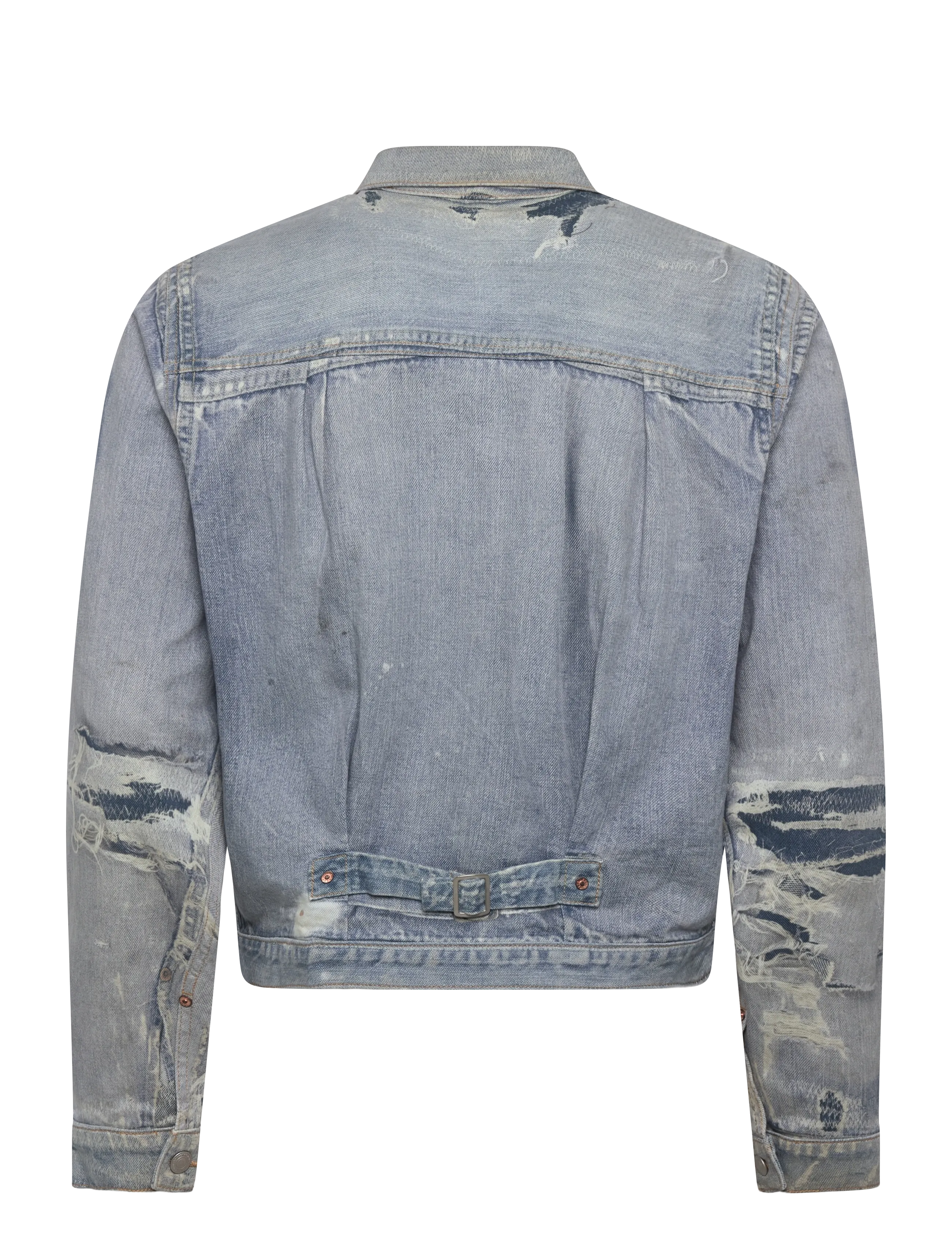 NEUW - TYPE ONE JACKET DIGITAL INDIGO LIGHT VINTAGE INDIG - pavasarinės striukės - blue - 2