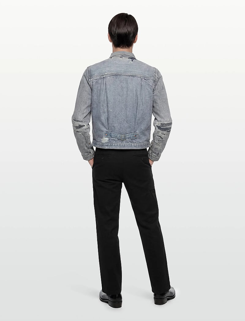 NEUW - TYPE ONE JACKET DIGITAL INDIGO LIGHT VINTAGE INDIG - vuorittomat farkkutakit - blue - 4