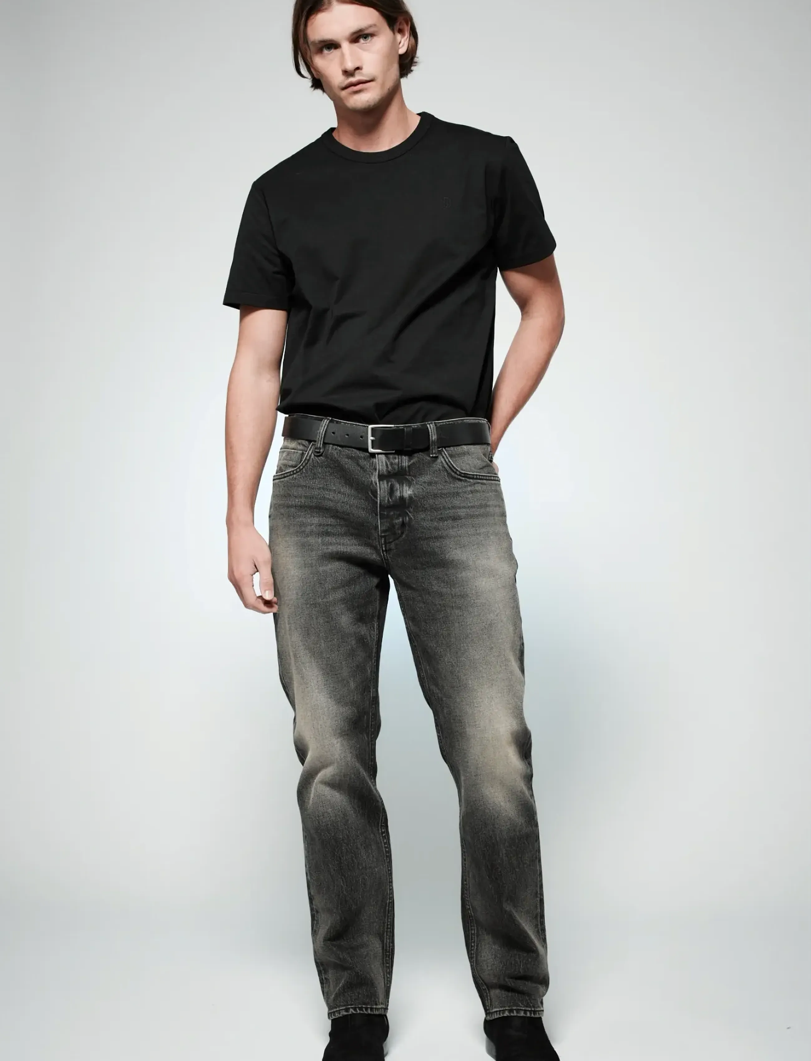 NEUW Ray Straight Nightingale Faded Black, 29 x 32, Jeans, Schwarz - Regular, Männerswear