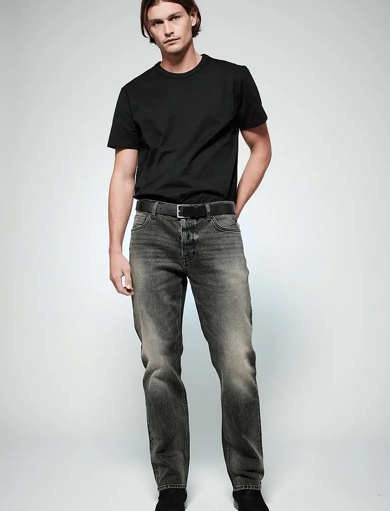 NEUW - RAY STRAIGHT NIGHTINGALE FADED BLACK - regular jeans - black - 0